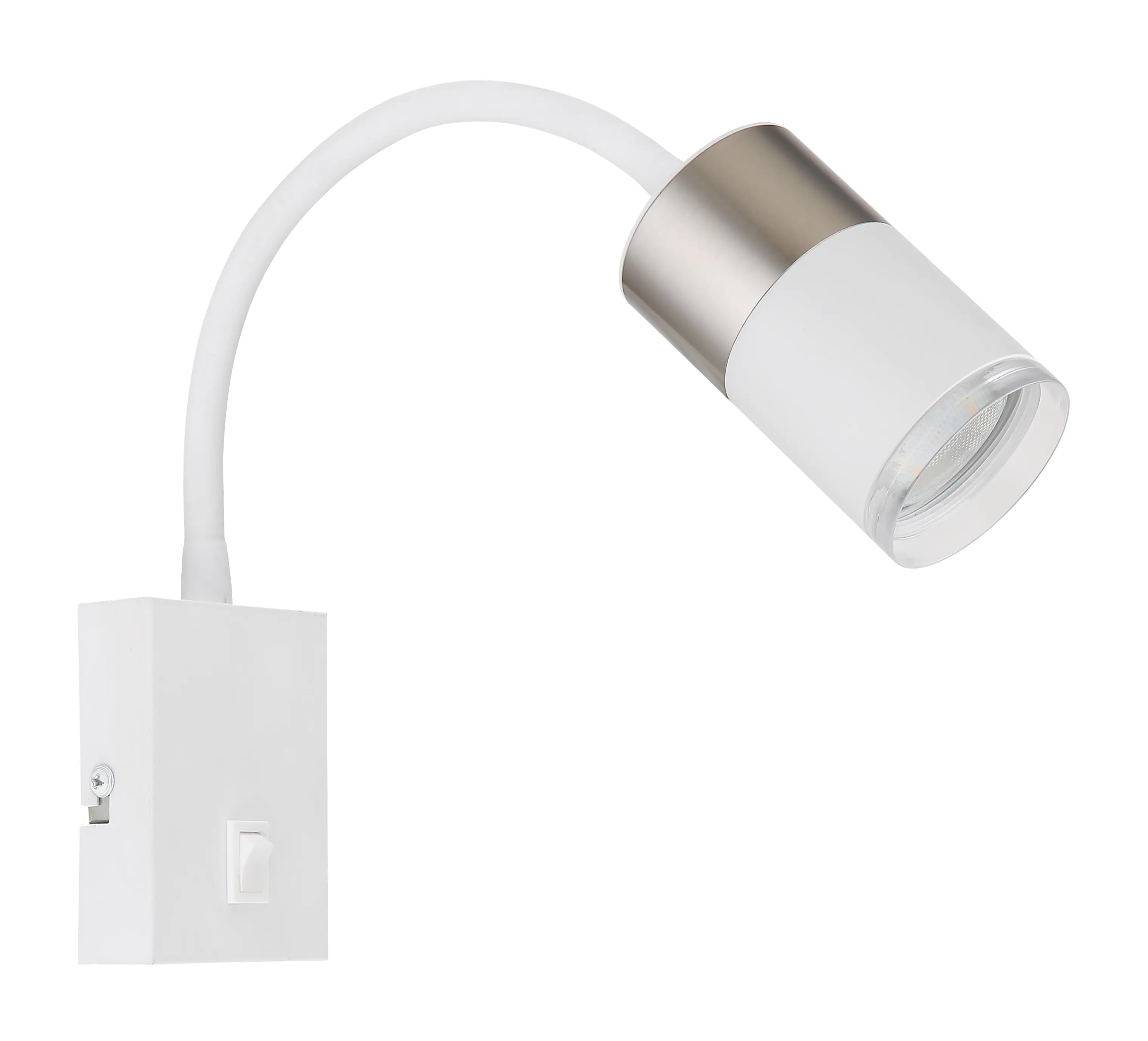 Globo Wandleuchte Brisbon weiß matt 7 x 43 cm GU10 Globo Wandleuchte Brisbon weiß matt 7 x 43 cm GU10