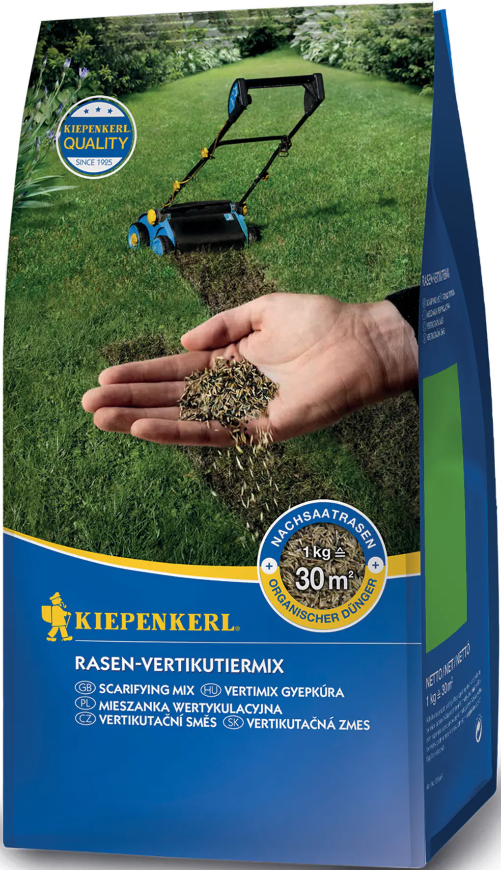 Kiepenkerl Rasen-Vertikutiermix 1kg für 30 m² Kiepenkerl Rasen-Vertikutiermix 1kg für 30 m²
