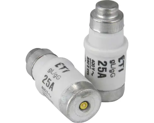 Neozed-Sicherungseinsätze E18, 25A, DO2