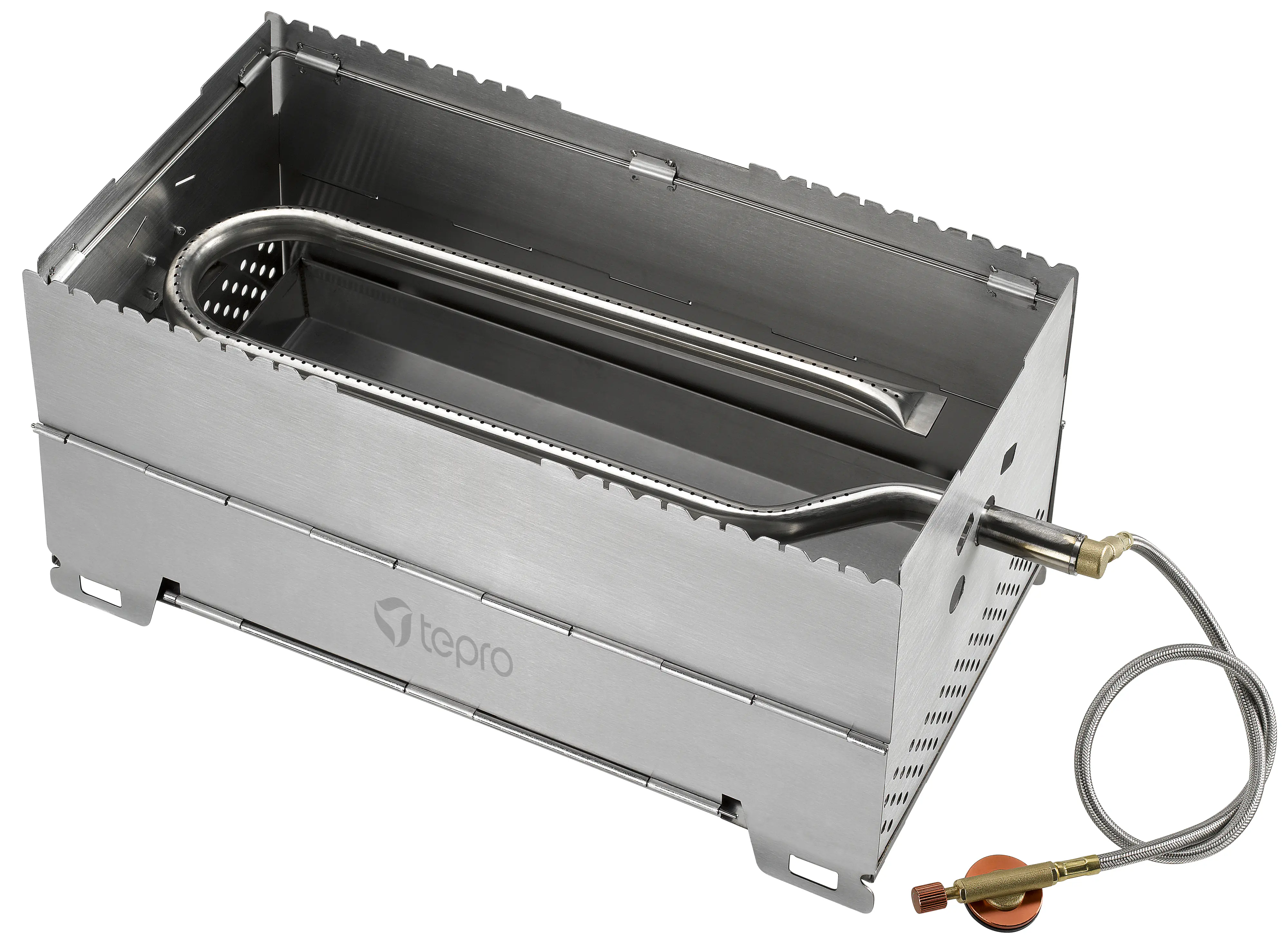 Tepro Gasgrill Newberry faltbar Grillfläche: 37 x 19 cm