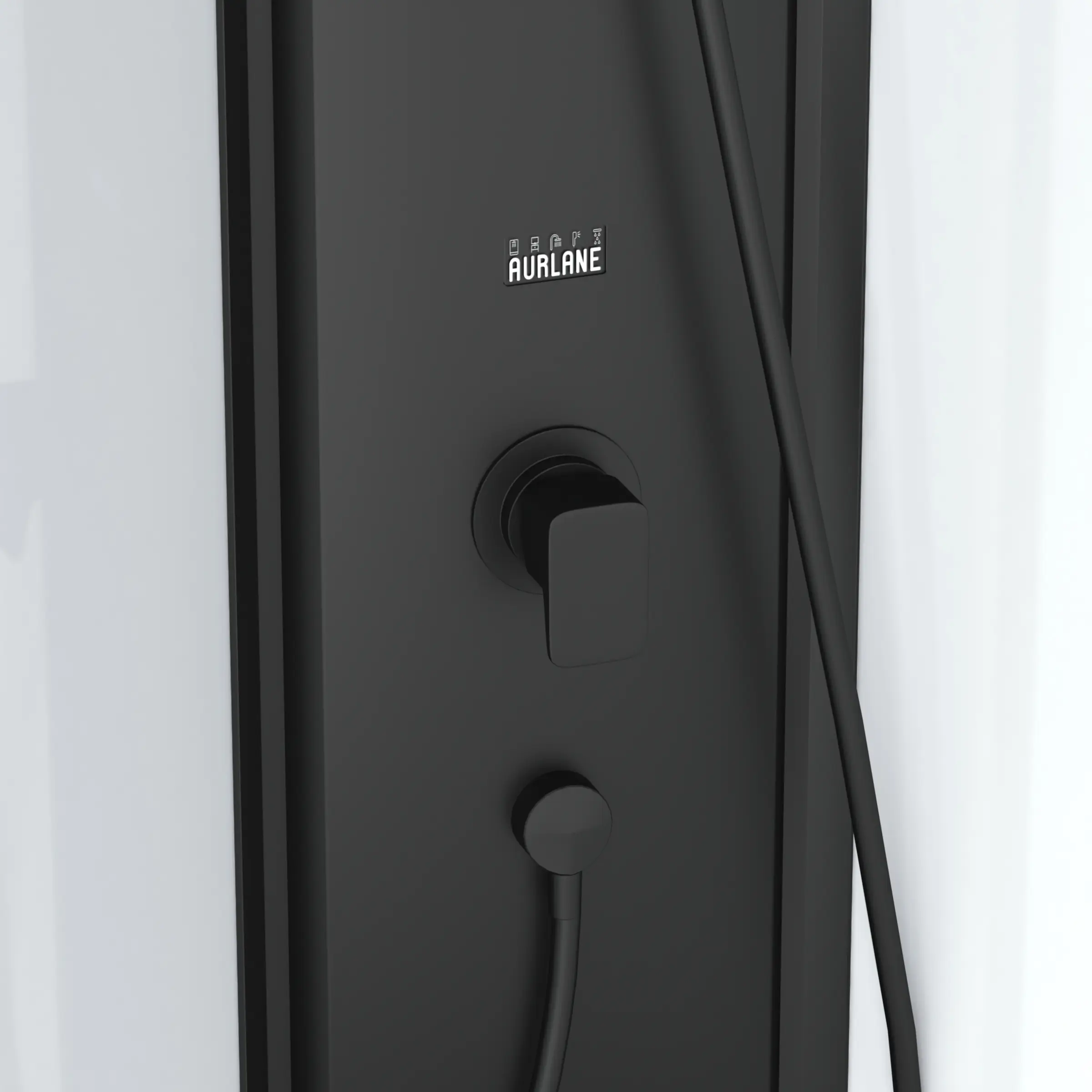 DSK Komplettdusche Essential Square 85 x 85 x 199,5 cm weiß