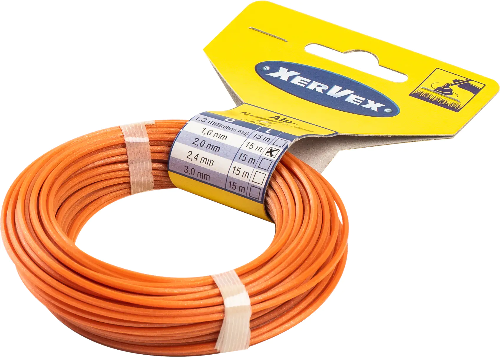 Nylonfaden 1,6 mm 15 m