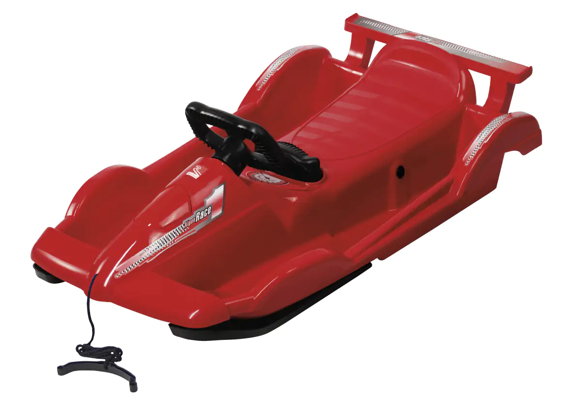 8005966920005 Alpen Gaudi Kunststoff Lenkbob Alpen Race 100x54x28,5 cm rot