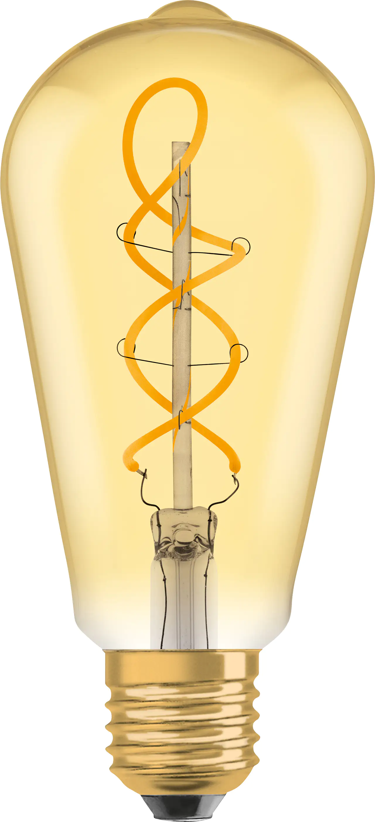 Osram LED Leuchtmittel Edison E27 4 W warmweiß amber Fil