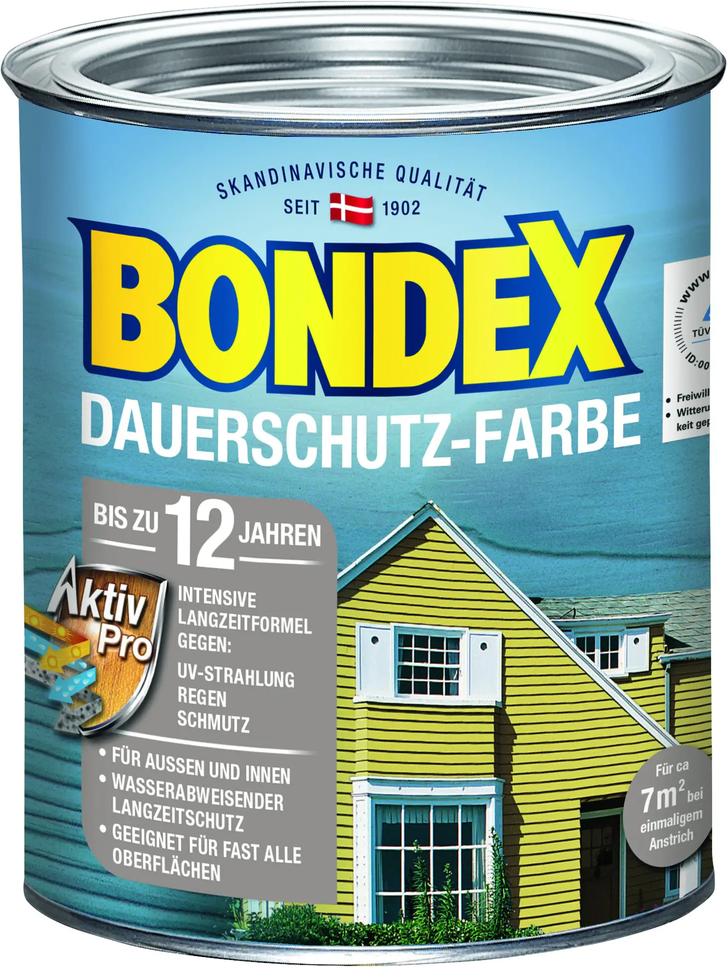 Bondex Dauerschutz-Holzfarbe 750 ml moosgrün