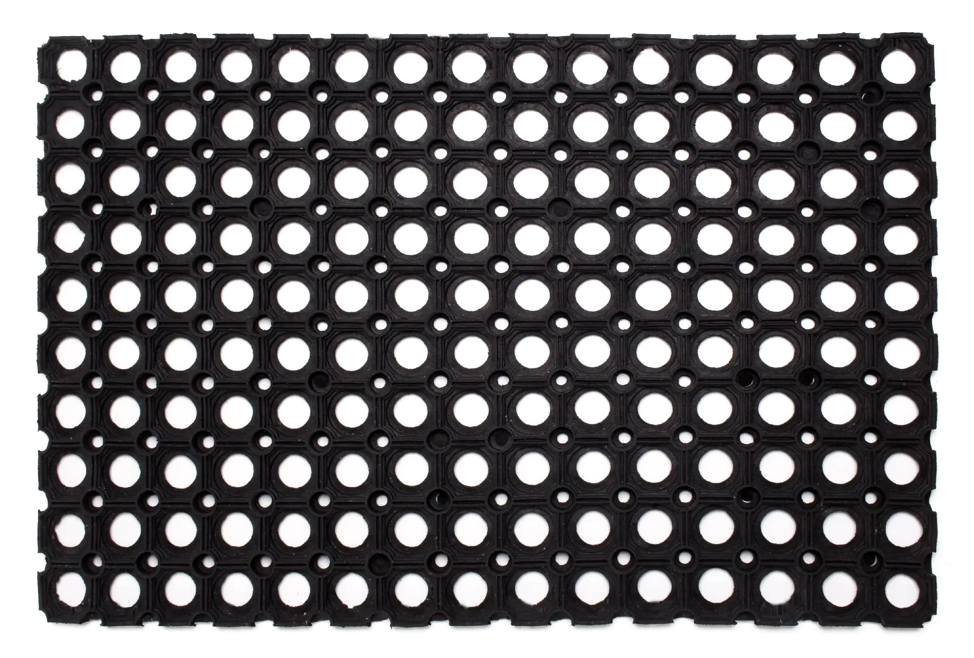 Ringgummimatte schwarz, 40 x 60 cm Ringgummimatte schwarz, 40 x 60 cm
