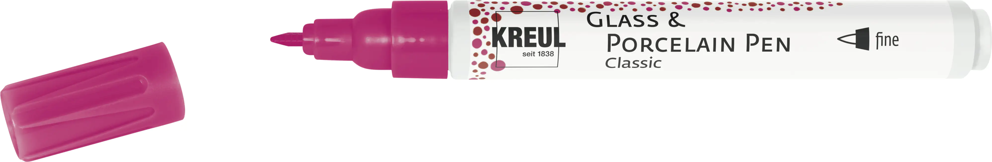 Kreul Glass & Porcelain Pen Classic turmalin 1- 2 mm