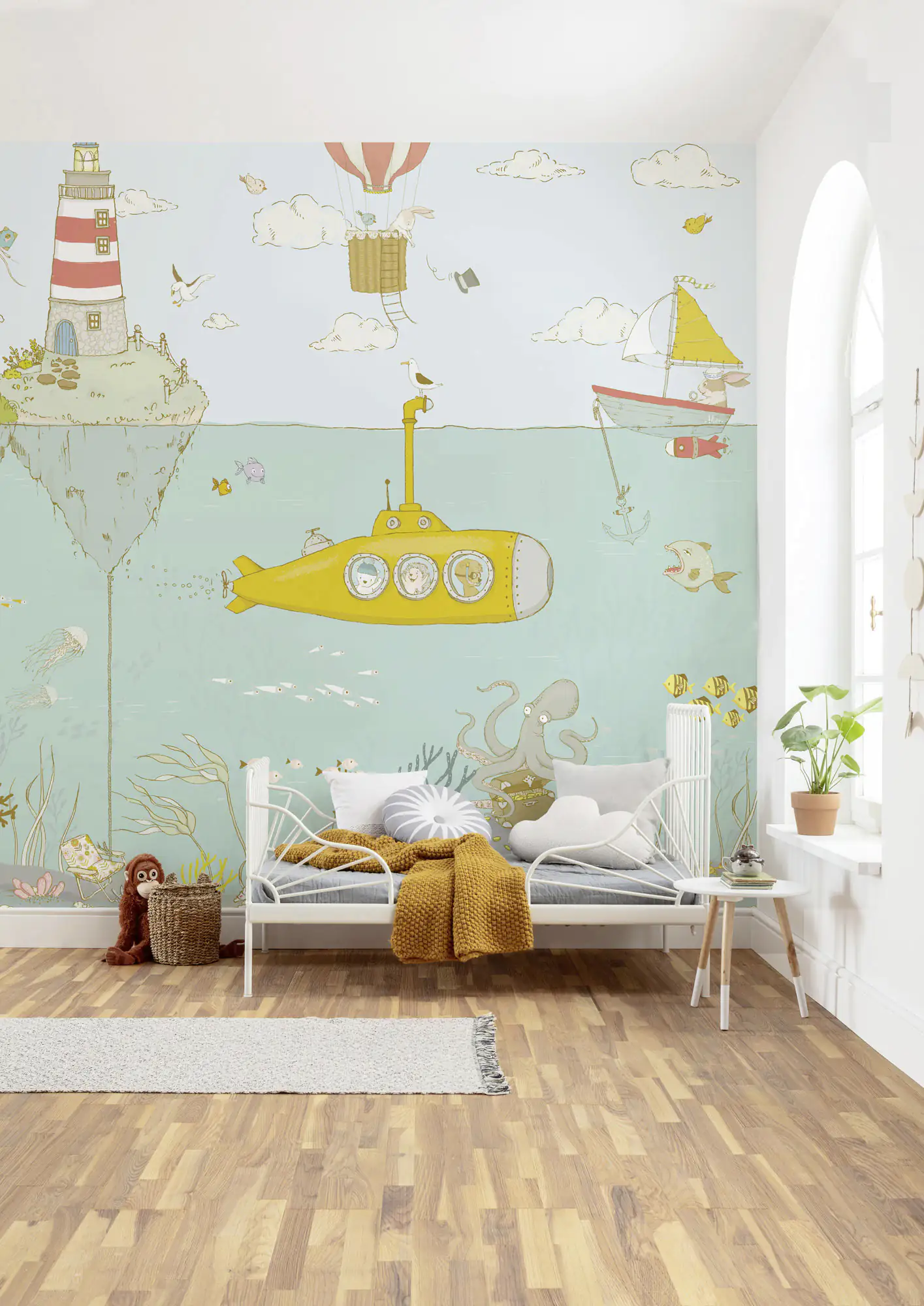 Komar Vlies Fototapete Sealife 300 x 280 cm 