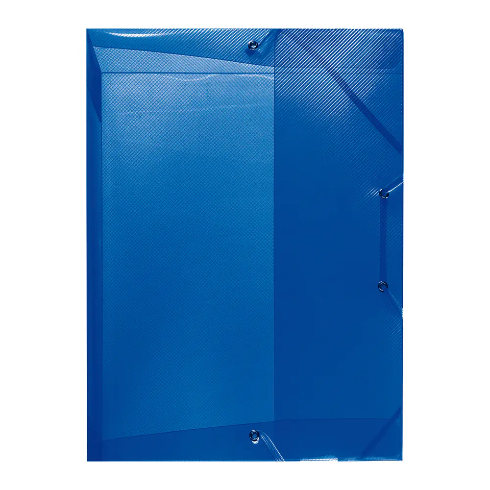 herlitz Heftbox A4 blau 2 Gummizüge Rückenbreite 4 cm