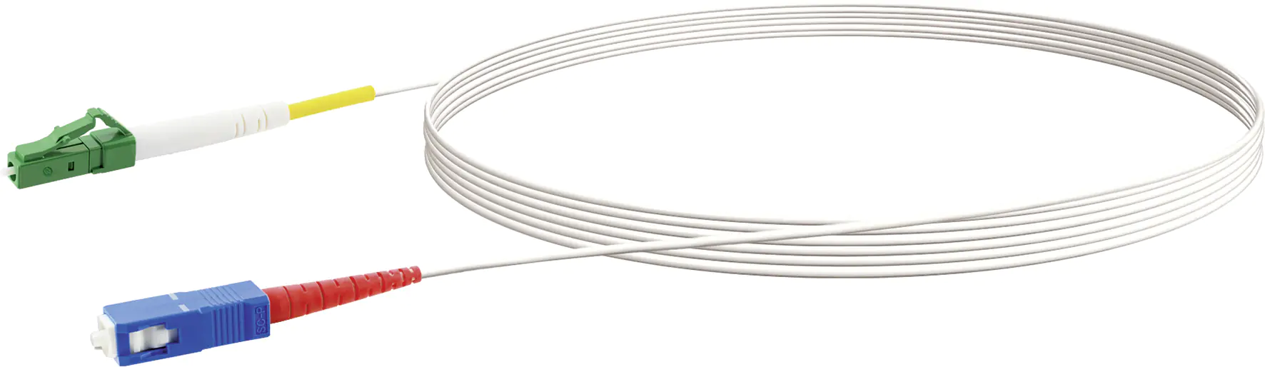 Schwaiger Glasfaser-Netzwerkkabel LC/APC-SC/UPC 5 m Schwaiger Glasfaser-Netzwerkkabel LC/APC-SC/UPC 5 m