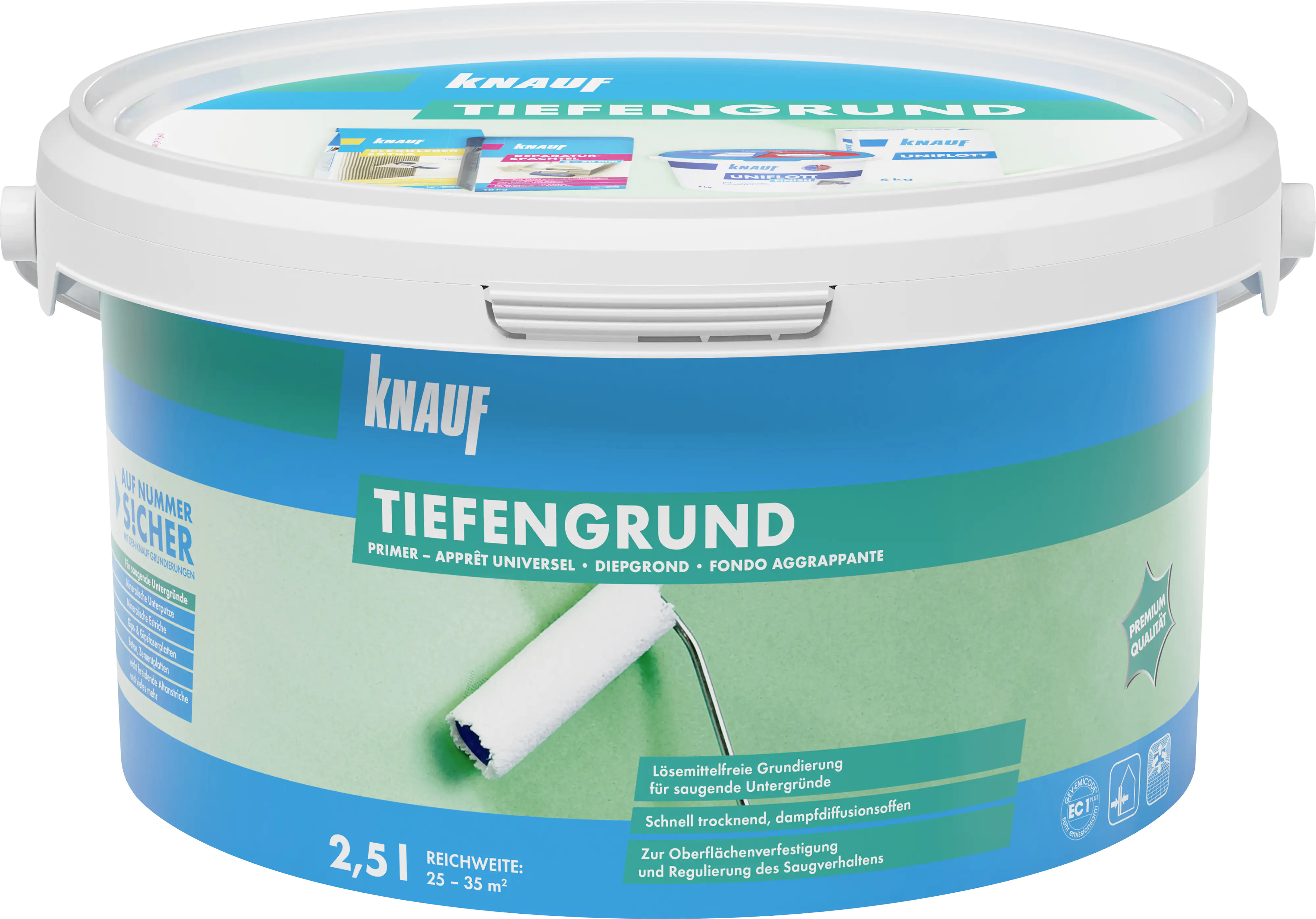 Knauf Tiefengrund 2,5 l Knauf Tiefengrund 2,5 l