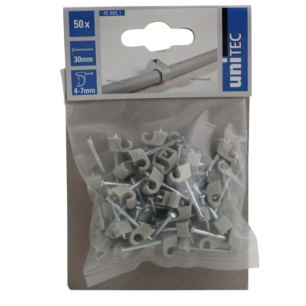 Expressschelle 4-7mm grau 50x