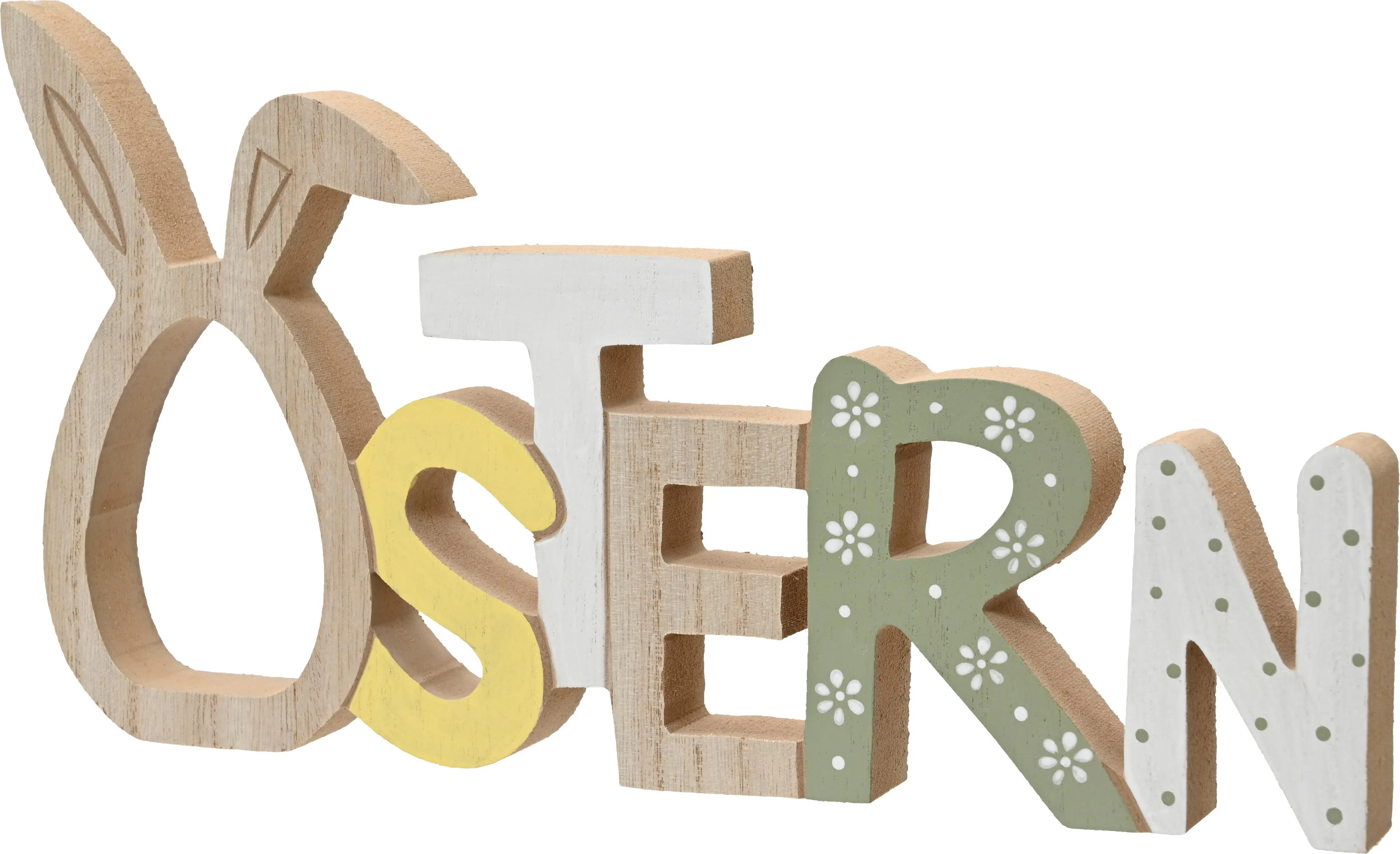 Kaemingk Tisch-Deko Frohe Ostern MDF 29 cm mehrfarbig Kaemingk Tisch-Deko Frohe Ostern MDF 29 cm mehrfarbig