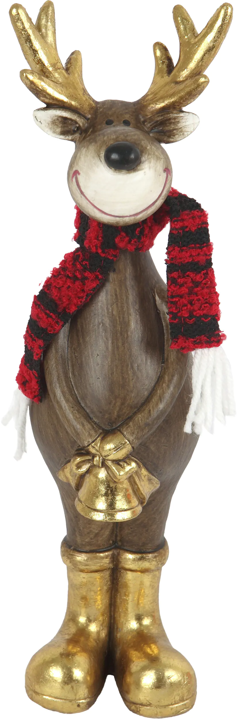 TrendLine Dekofigur Polyresin Rentier 30 x 7 x 9 cm mehrfarbig