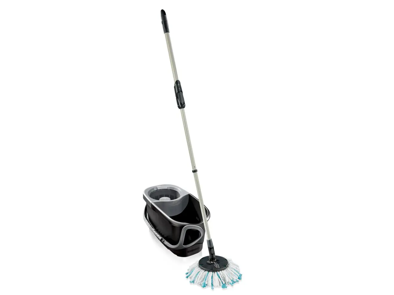 Leifheit Bodenwisch-Komplett-Set Clean Twist Disc Mop Ergo 31 cm black