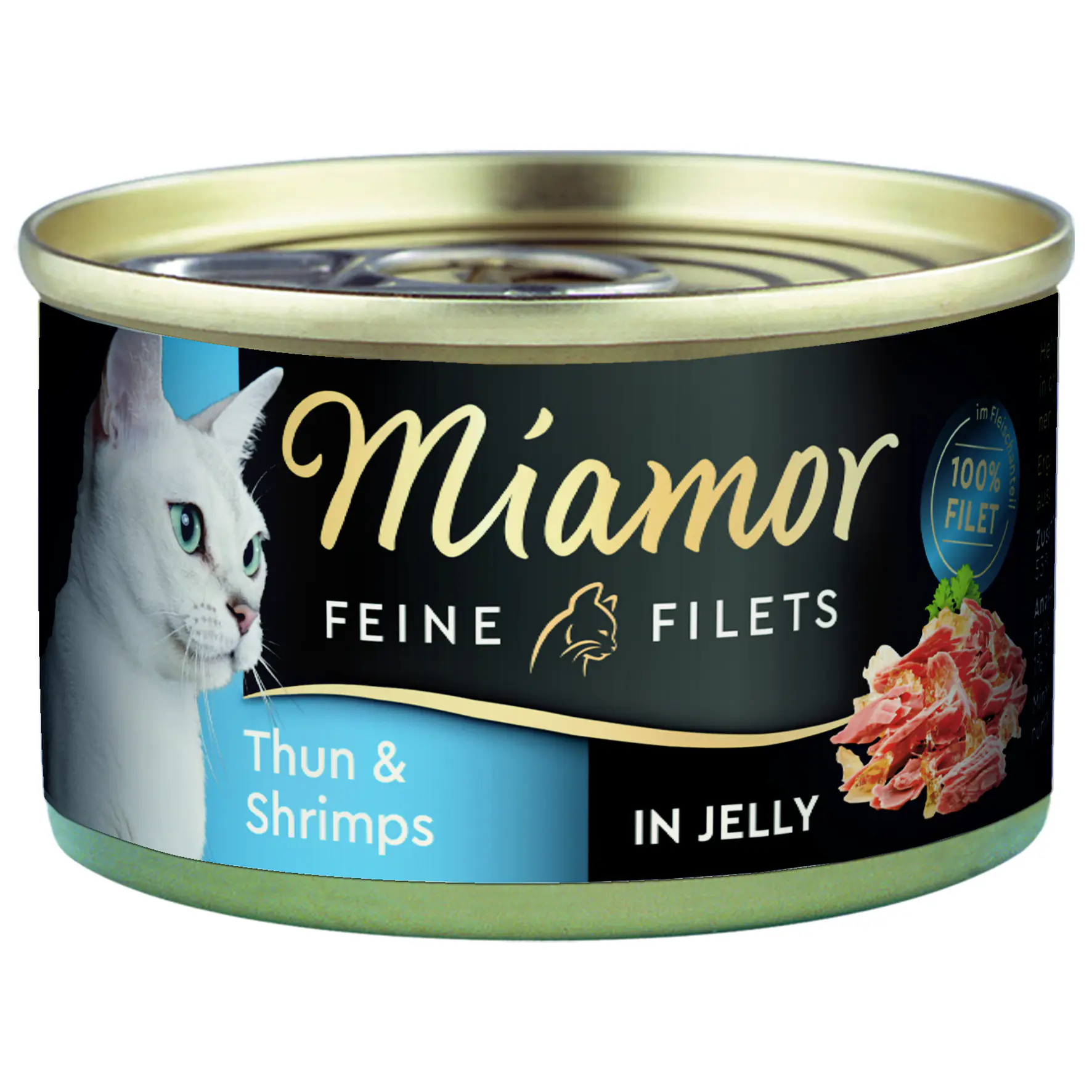 Miamor Katzennassfutter Feine Filets Thunfisch und Shrimps 100 g 100 g