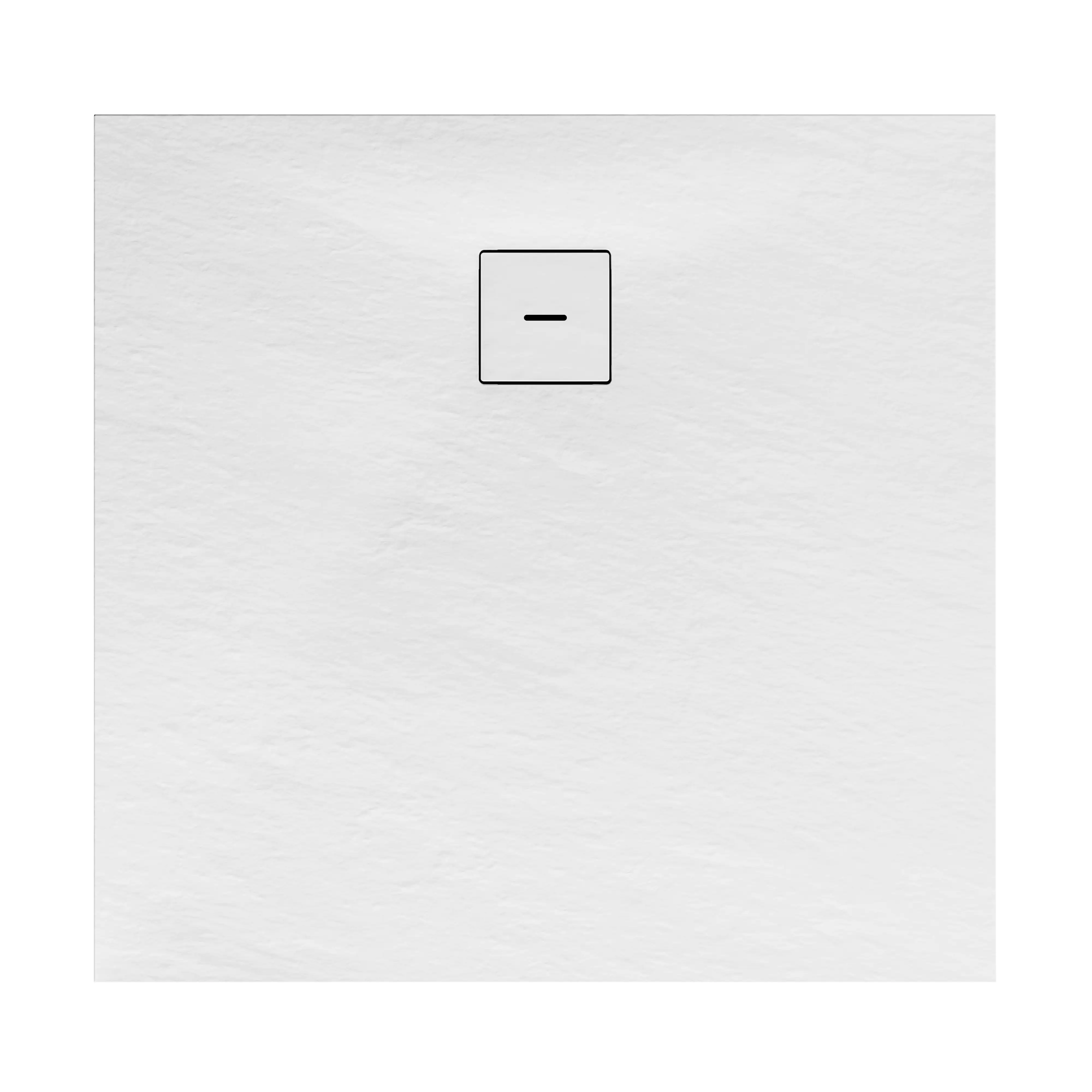 Schulte Duschwanne Steinstruktur 120 x 120 cm weiß