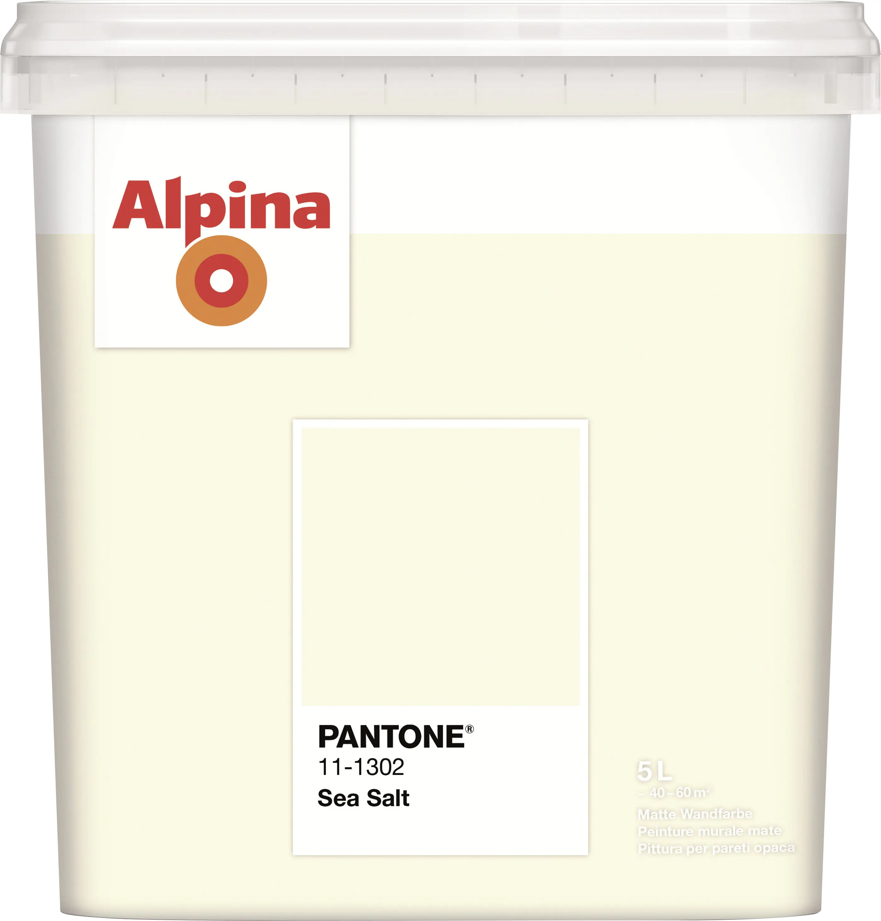 Alpina Wandfarbe Pantone matt sea salt 5 L