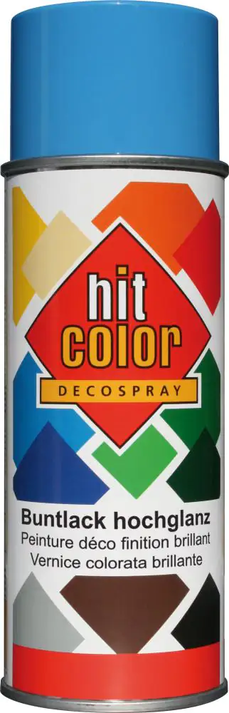 Belton Hitcolor Lackspray 400 ml lichtblau hochglanz