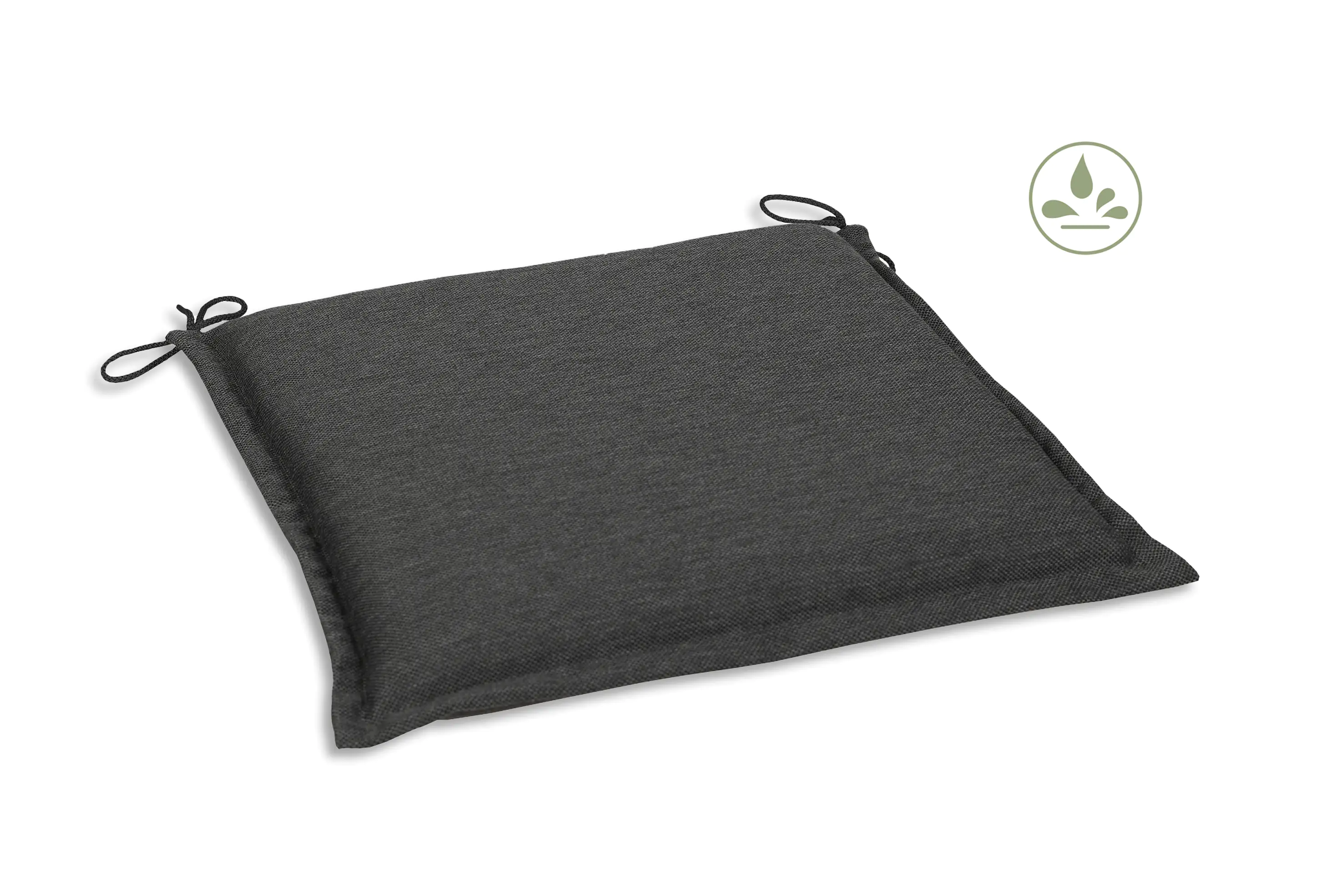 GO-DE Sitzkissen Dora 45 cm x 47 cm x 5 cm, grau, anthrazit GO-DE Sitzkissen Dora 45 cm x 47 cm x 5 cm, grau, anthrazit