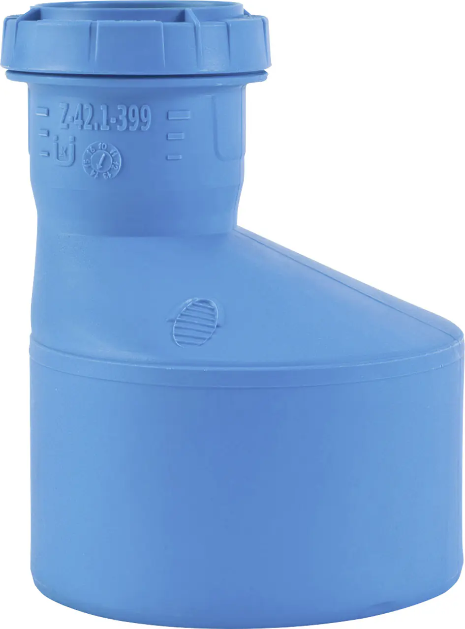 Marley Übergangsrohr dBlue DN 90/50 schalldämmend 14 cm blau