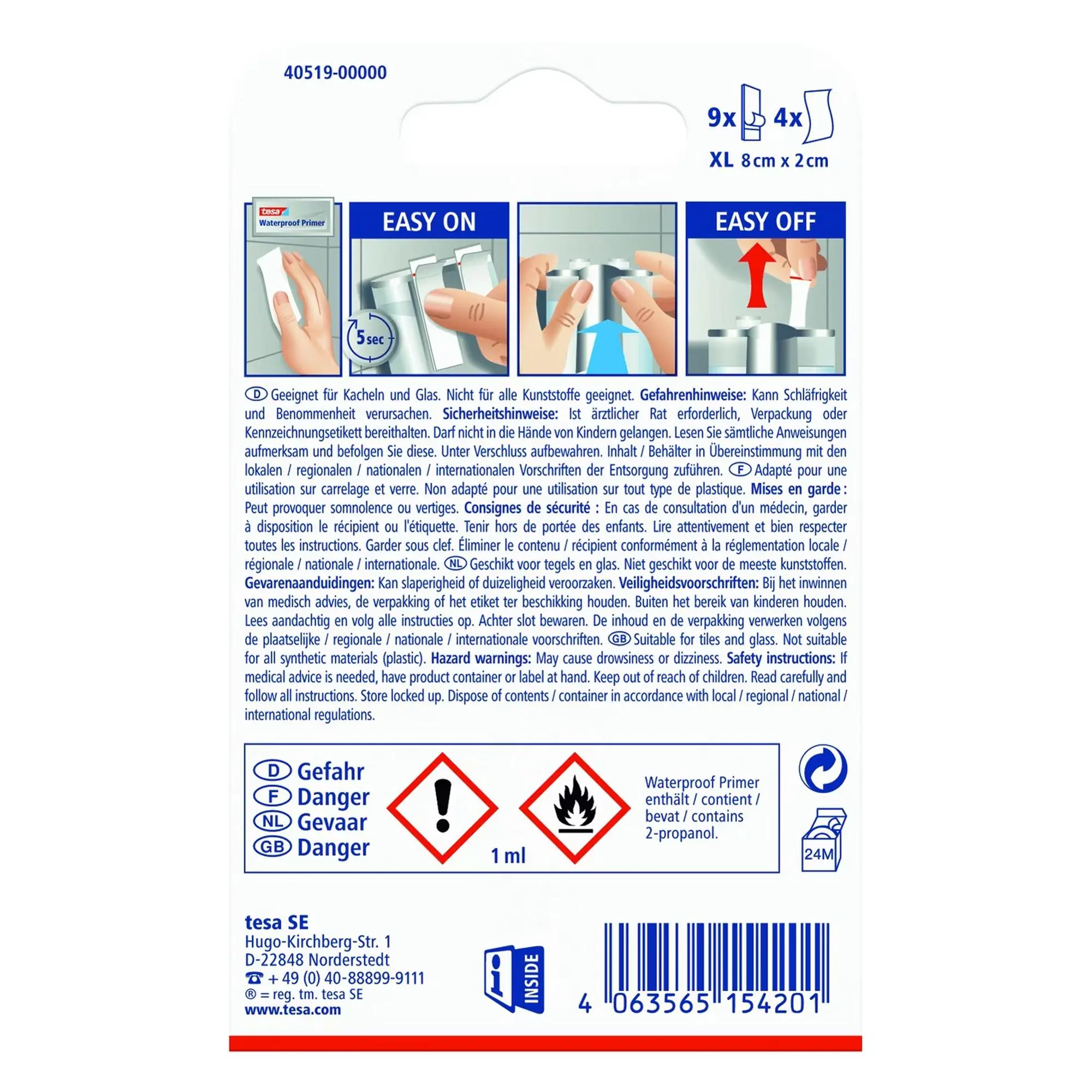 Tesa Klebestrip Powerstrips XL