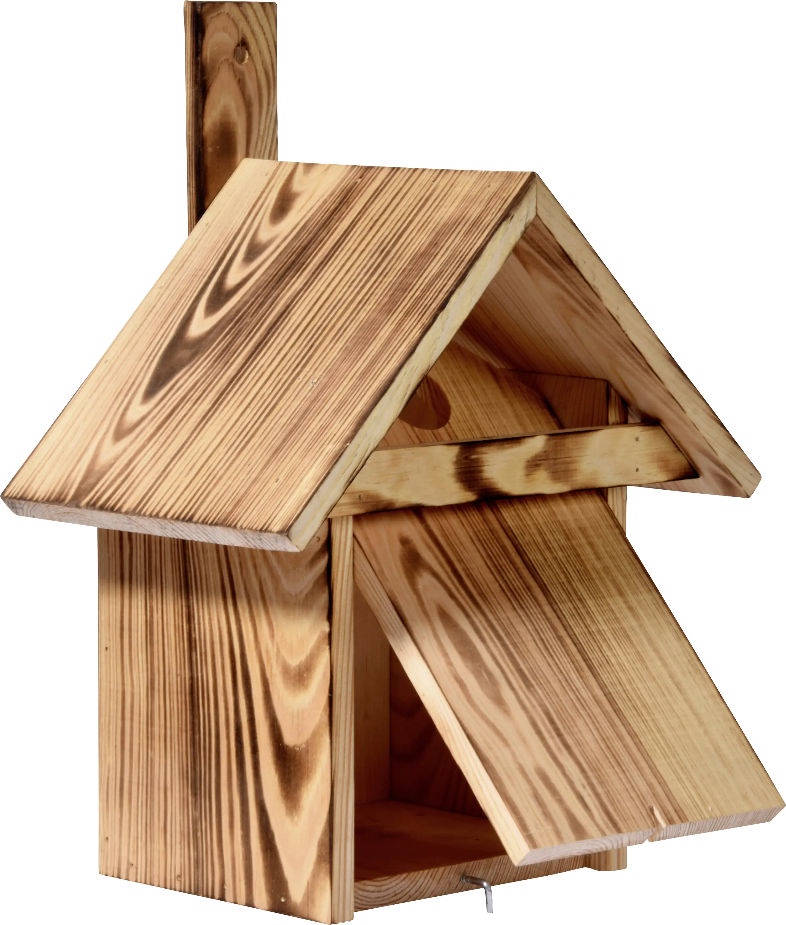 Dobar Nistkasten Kiefernholz geflammt LxBxH: 25,5x17,5x33 cm Dobar Nistkasten Kiefernholz geflammt LxBxH: 25,5x17,5x33 cm