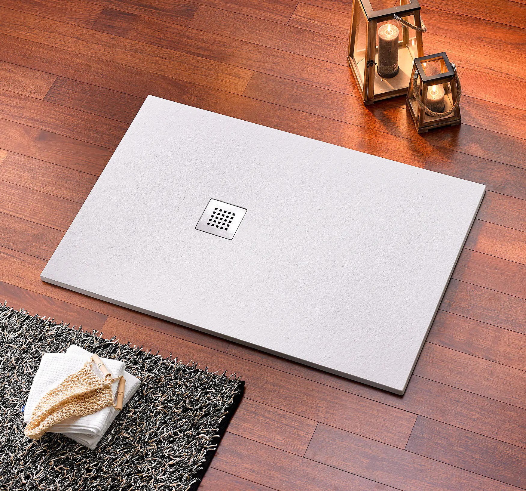 Ottofond Duschwanne Strato 100 x 90 x 2,4 cm, weiß