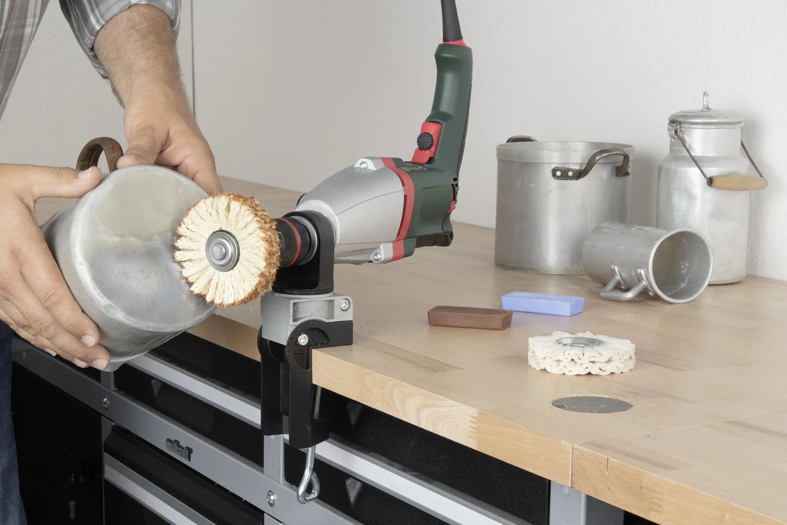 Wolfcraft Polier-Set Profi 2-teilig Wolfcraft Polier-Set Profi 2-teilig