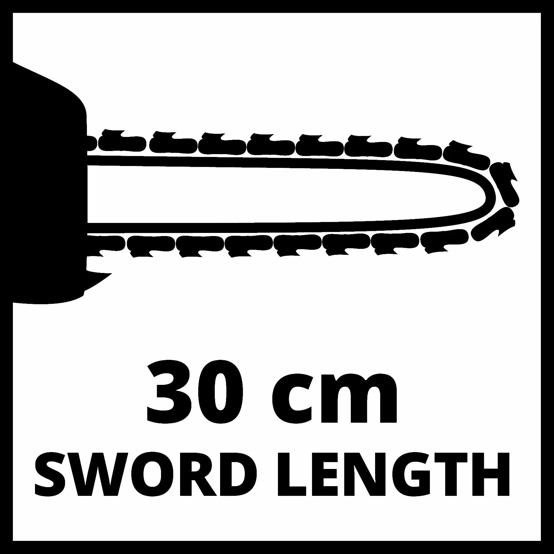 Einhell Akku Kettensäge FORTEXXA 18/30 30 cm Schwertlänge