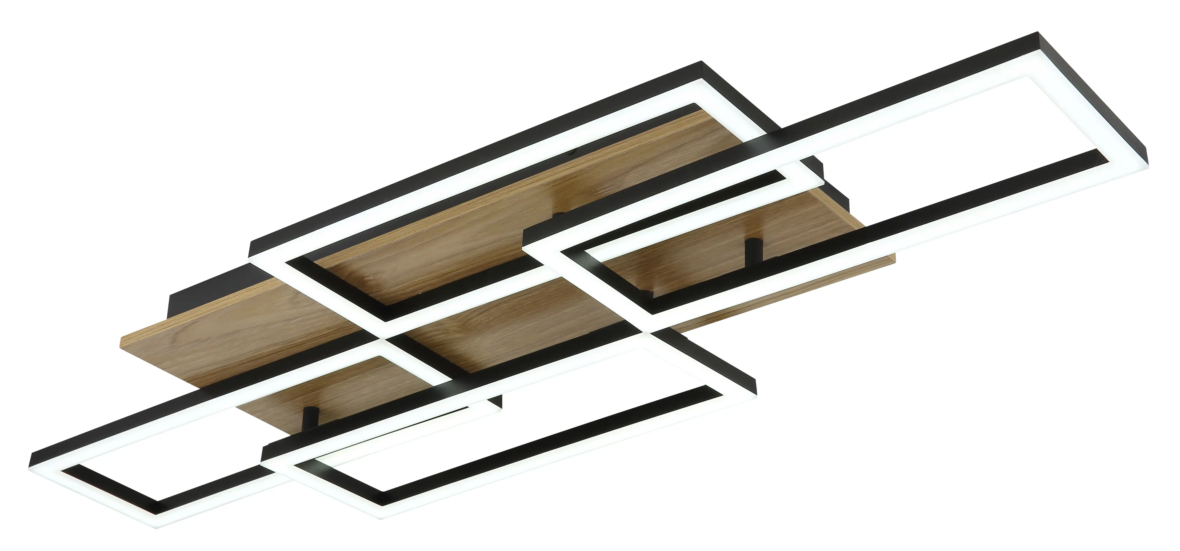 Globo Deckenleuchte Jeffry 87,5 x 32,5 cm L x B schwarz CCT