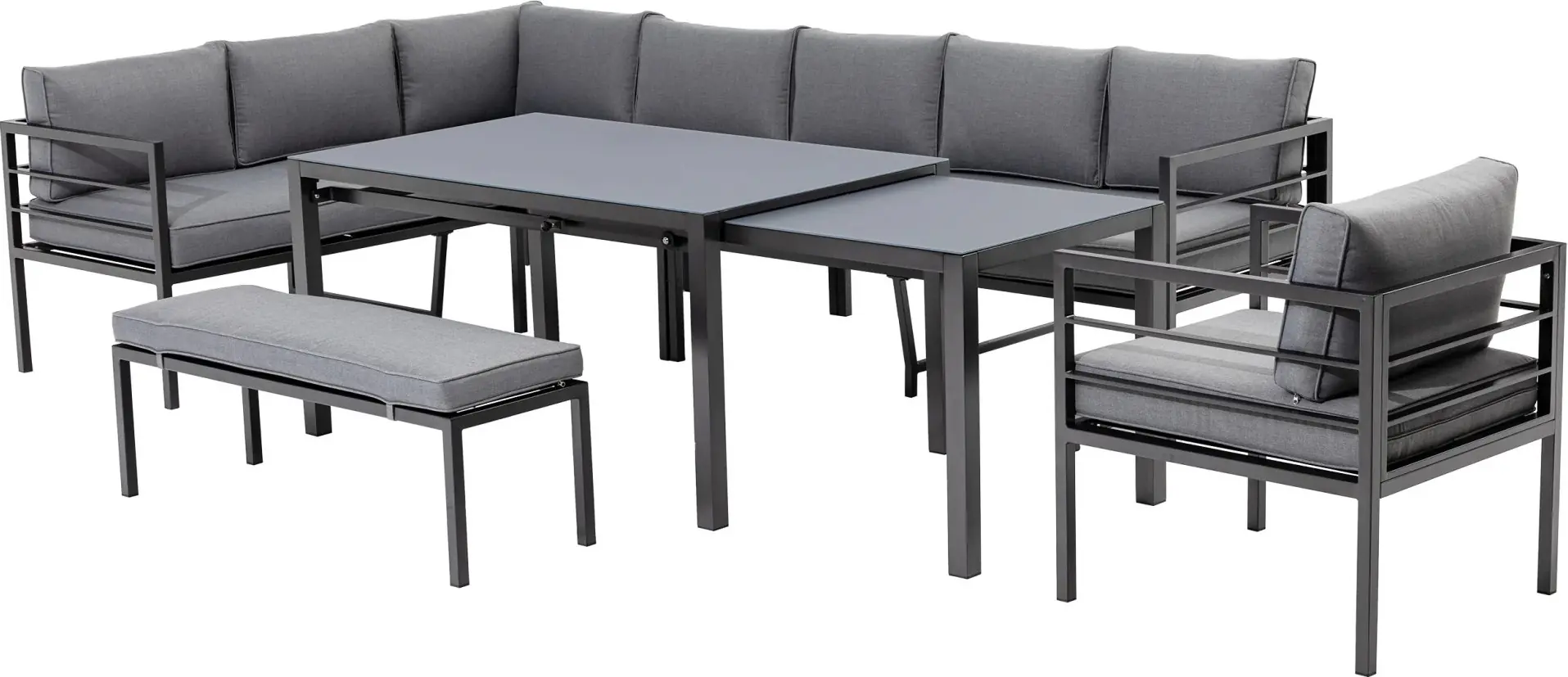 Primaster Gartenmöbel-Set Levanto 10 Personen B-Ware