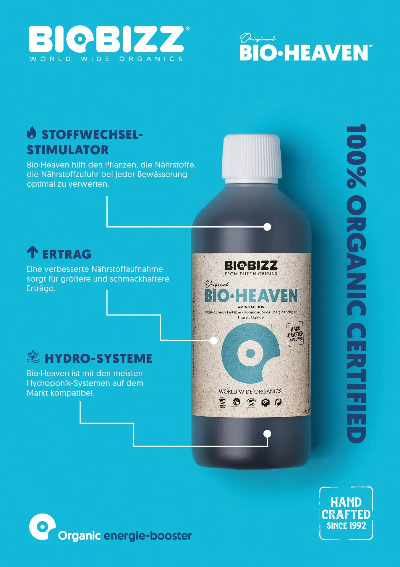BioBizz Dünger Bio-Heaven Energy Booster 1 L