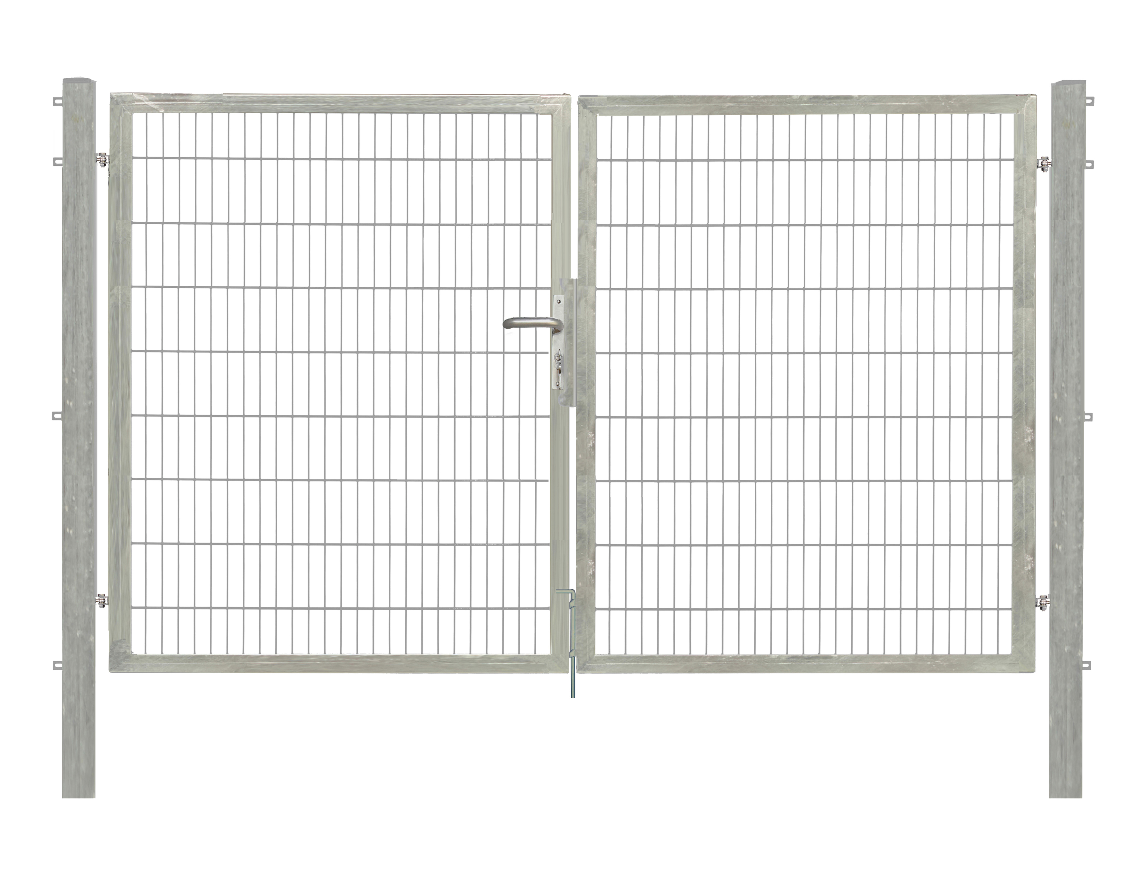 Floraworld Gartentor doppelflügelig Premium 300 x 180 cm feuerverzinkt