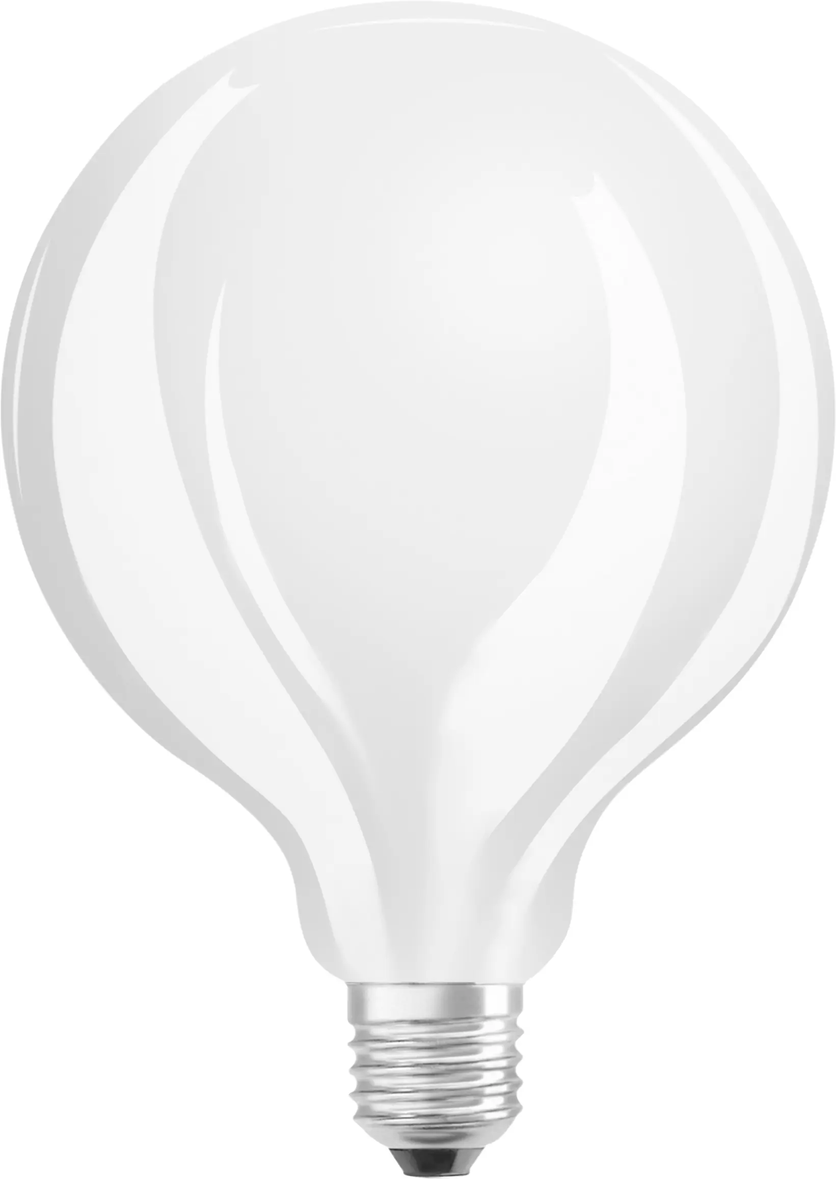 Osram LED Leuchtmittel Globe 95 E27 11W warmweiß, dimmbar, weiß-matt
