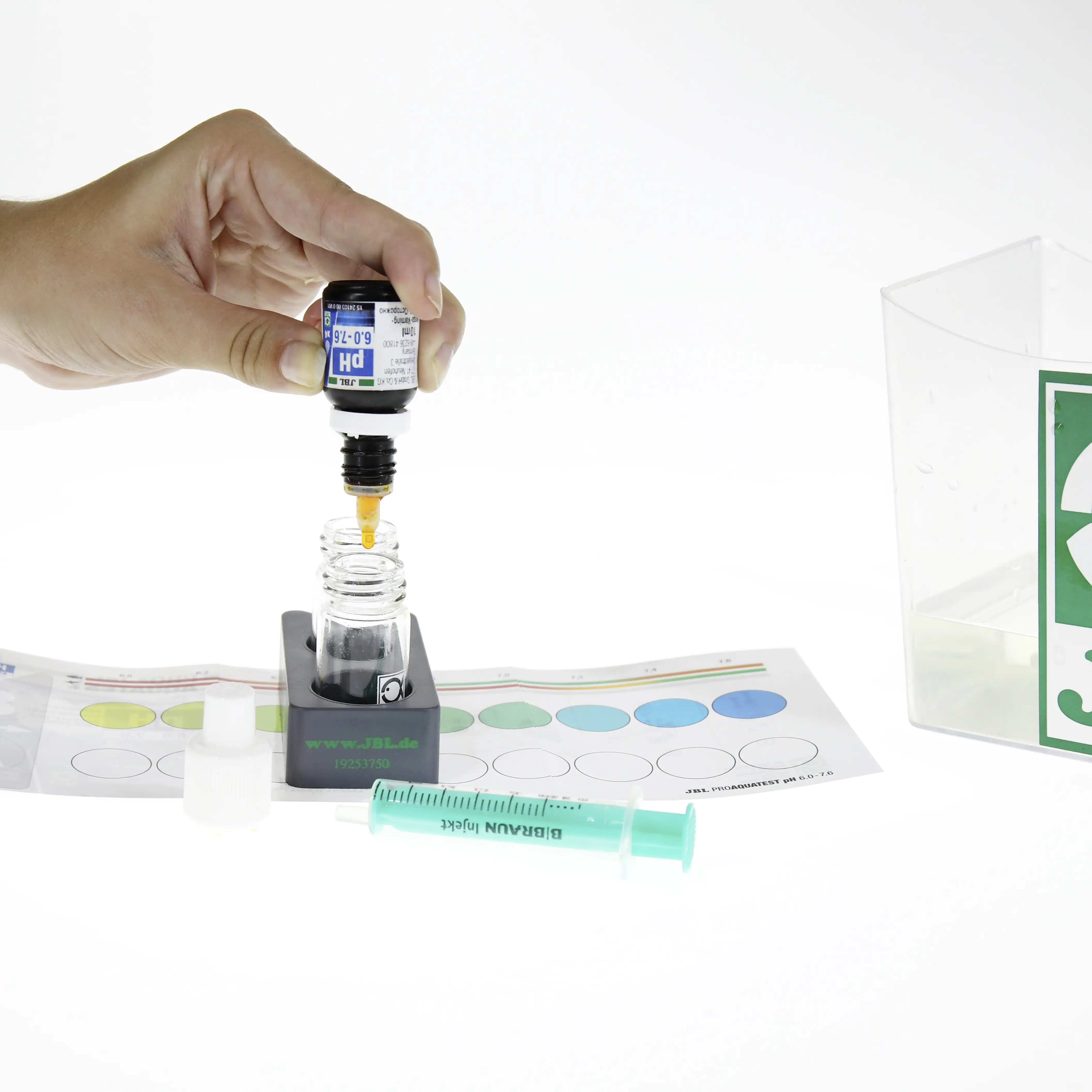 JBL PROAQUATEST pH 6.0-7.6 weiß / transparent / schwarz
