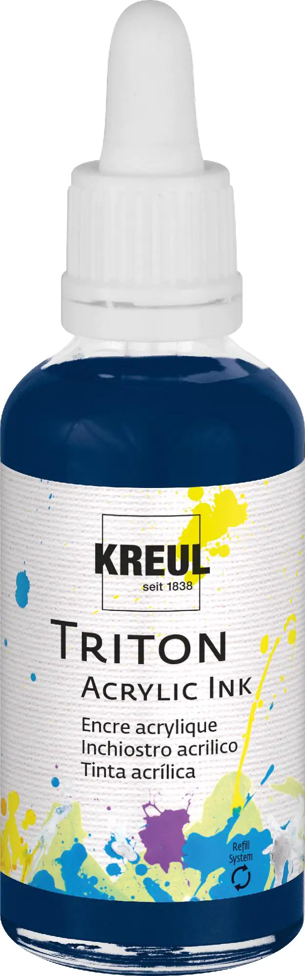 Kreul Triton Acrylic Ink dunkelblau 50 ml