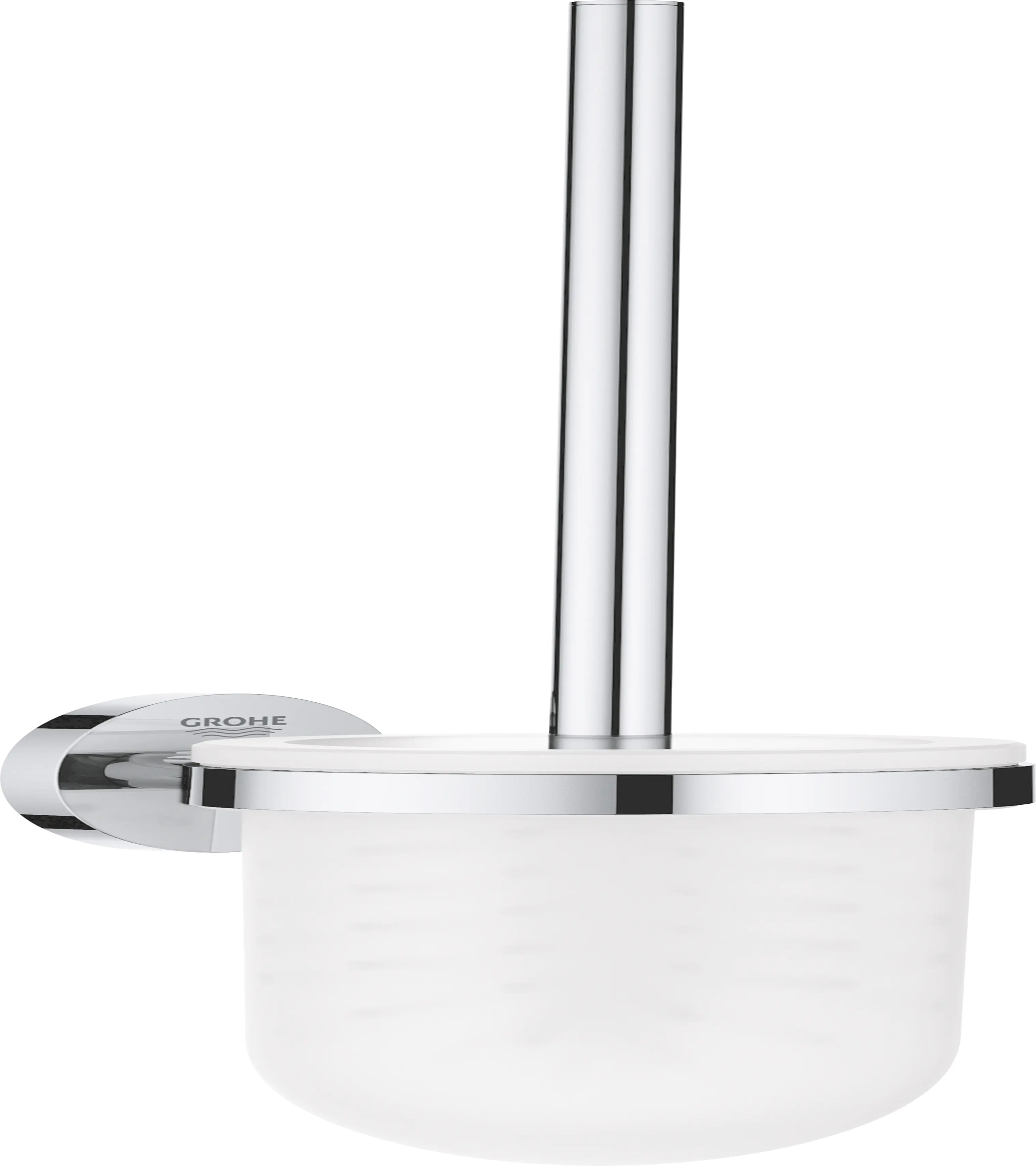 Grohe Start Toilettenbürstengarnitur chrom klebbar Grohe Start Toilettenbürstengarnitur chrom klebbar