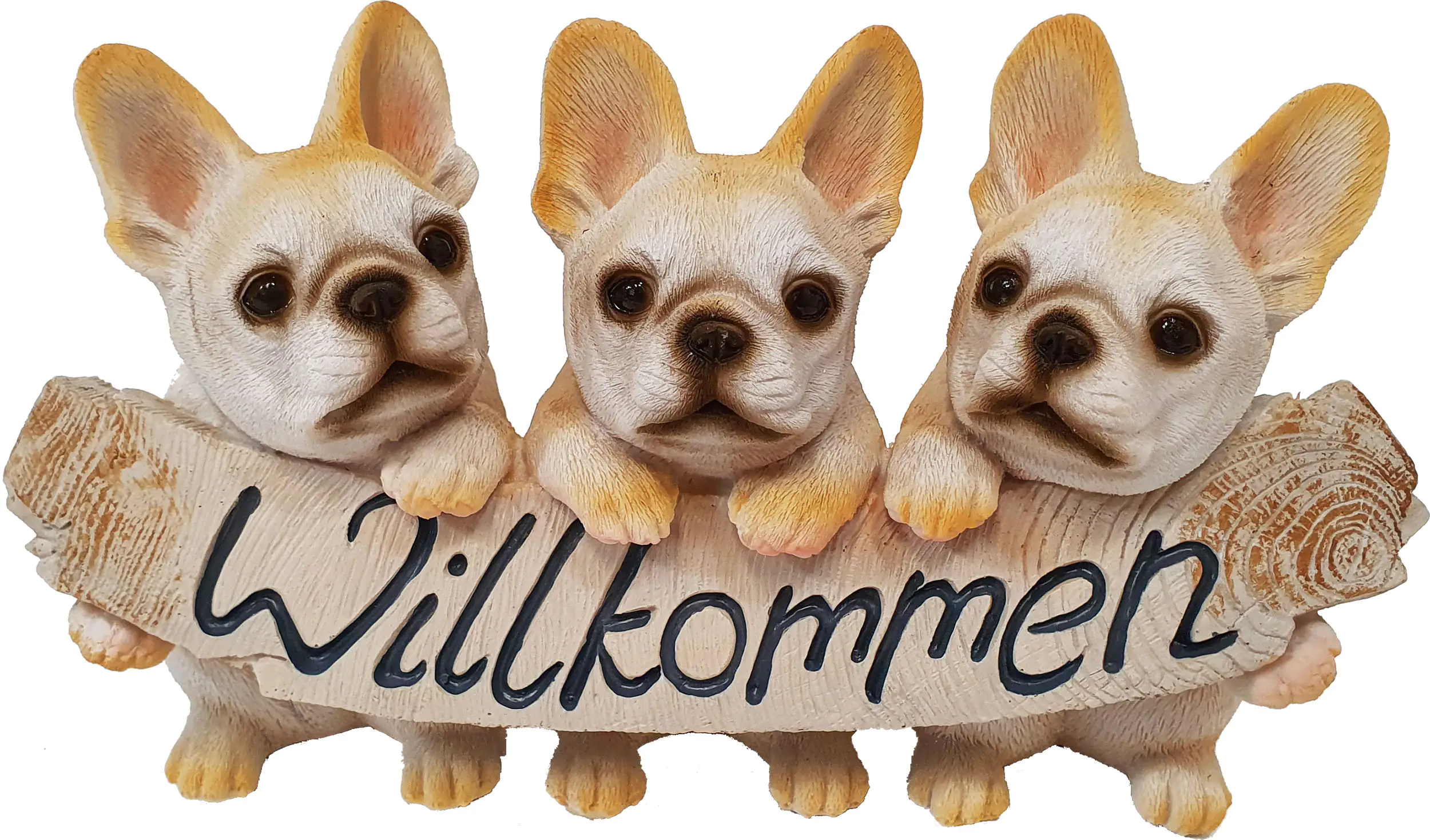4250486135291 Dekofigur Bulldoggen Willkommen 15 x 26 x 10 cm