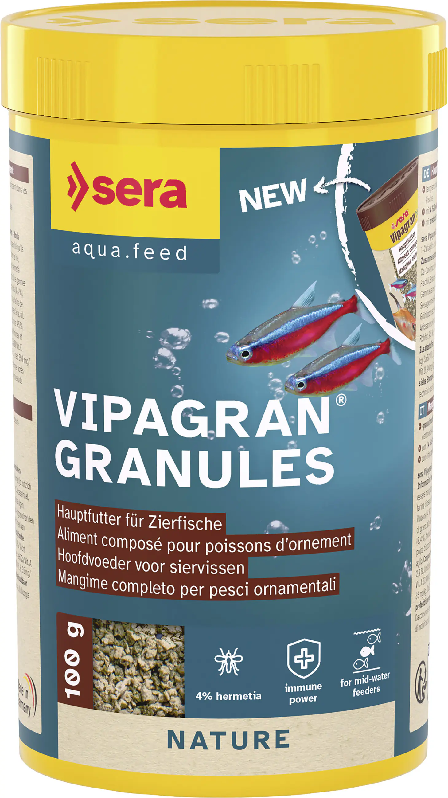 Sera Fischfutter Vipagran Granules 250 ml