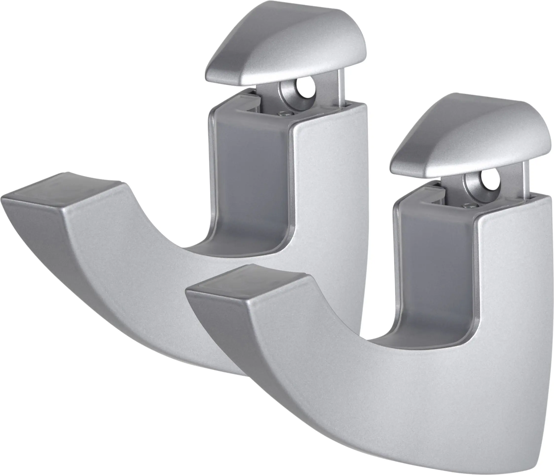 Dolle Metallclip-Set Scoop Maxi verstellbar 0,6-2,5 cm weiß 2 Stück