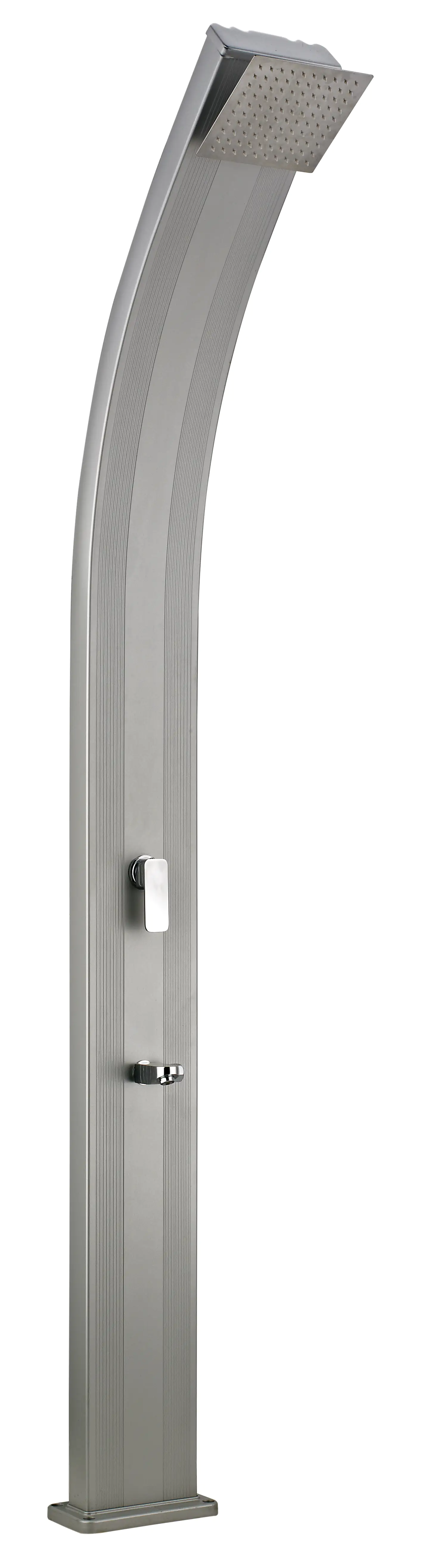 Steinbach Speed Shower Solardusche Slim Line Deluxe silber