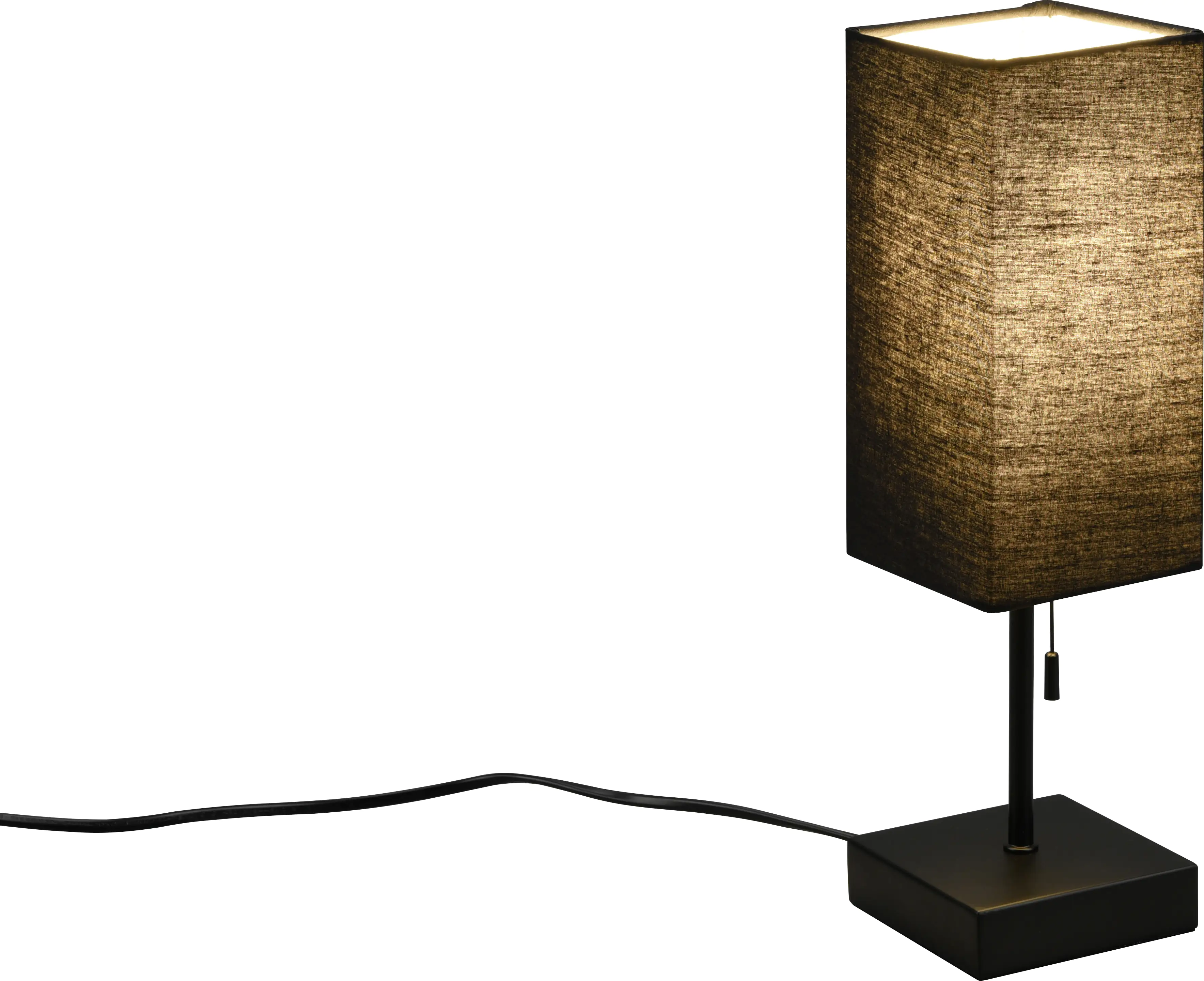 Reality Leuchten Tischleuchte Ole schwarz 35 x 10 cm Reality Leuchten Tischleuchte Ole schwarz 35 x 10 cm