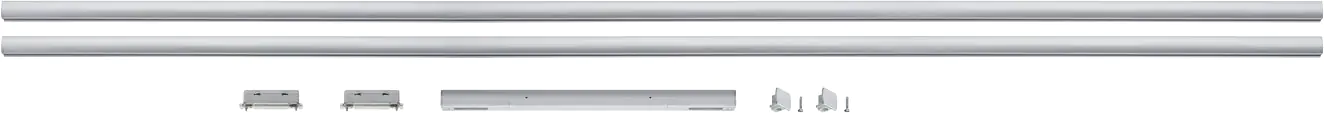Paulmann URail Schienen- Basissystem chrom matt 2,30 m max. 1.000 W Paulmann URail Schienen- Basissystem chrom matt 2,30 m max. 1.000 W