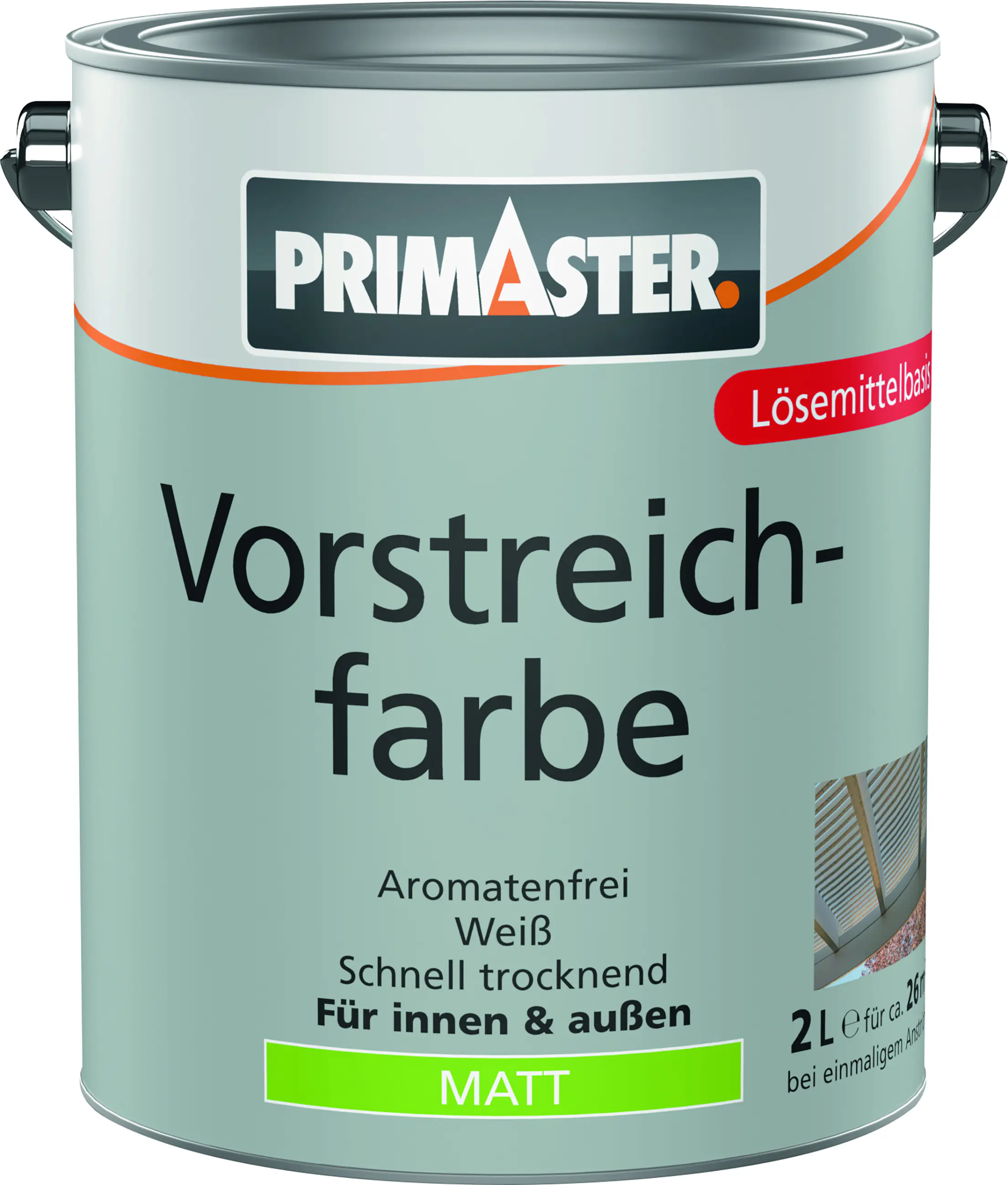 Primaster Vorstreichfarbe 2 L weiß matt Primaster Vorstreichfarbe 2 L weiß matt