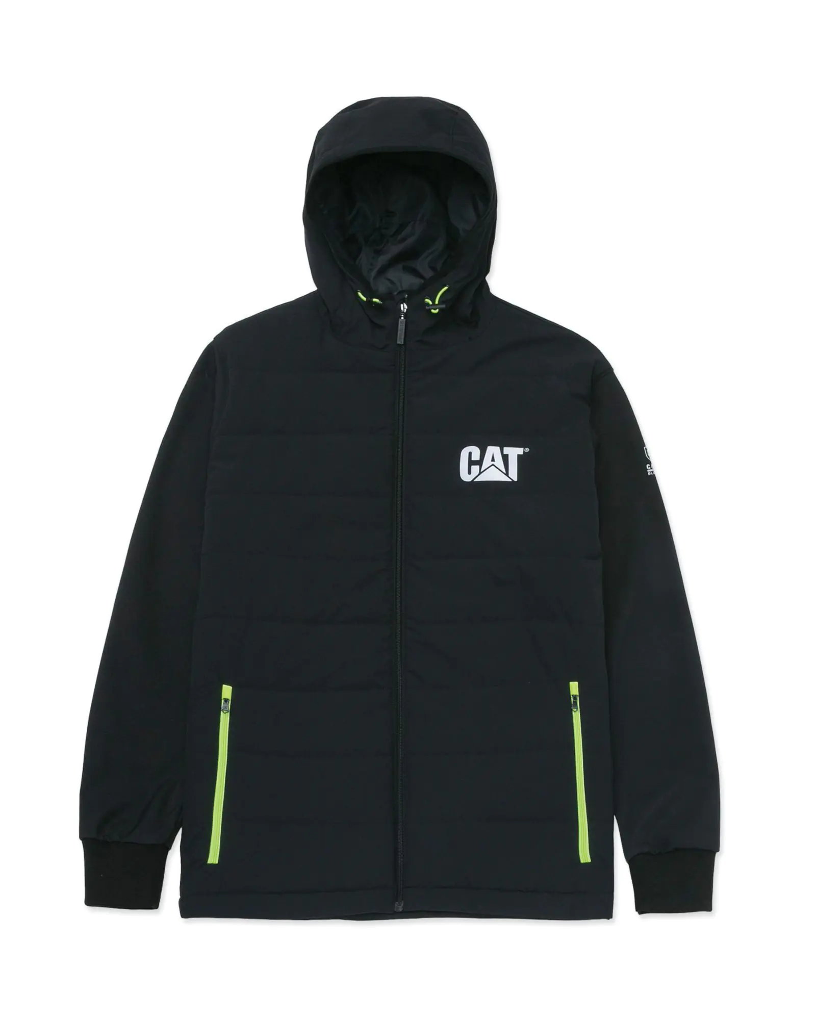 CAT Winterjacke Tech Hybrid schwarz