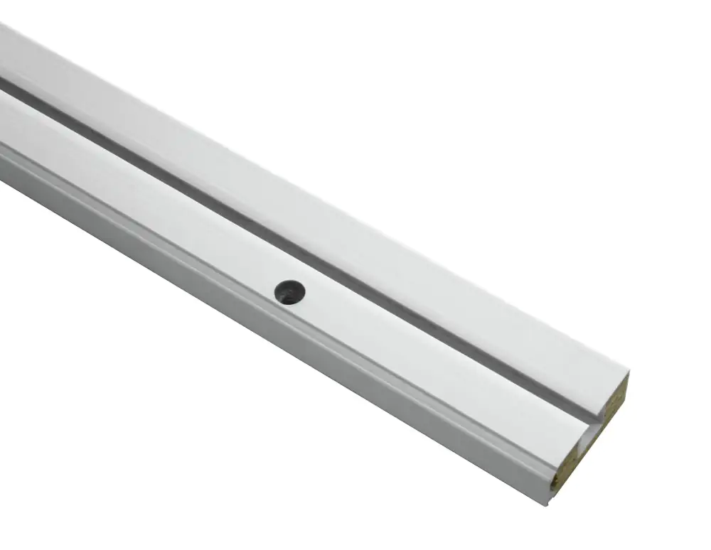 Gardinia Vorhangschiene GE 1-läufig, weiß, 150 cm