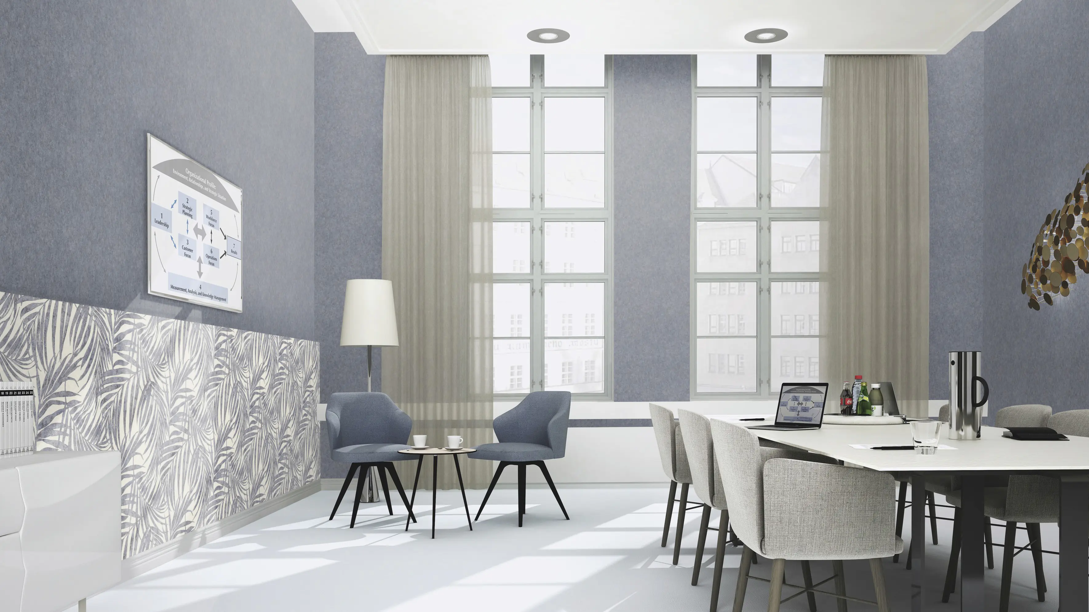 Rasch Vliestapete 617146 Linares uni blau 10,05 x 0,53 m