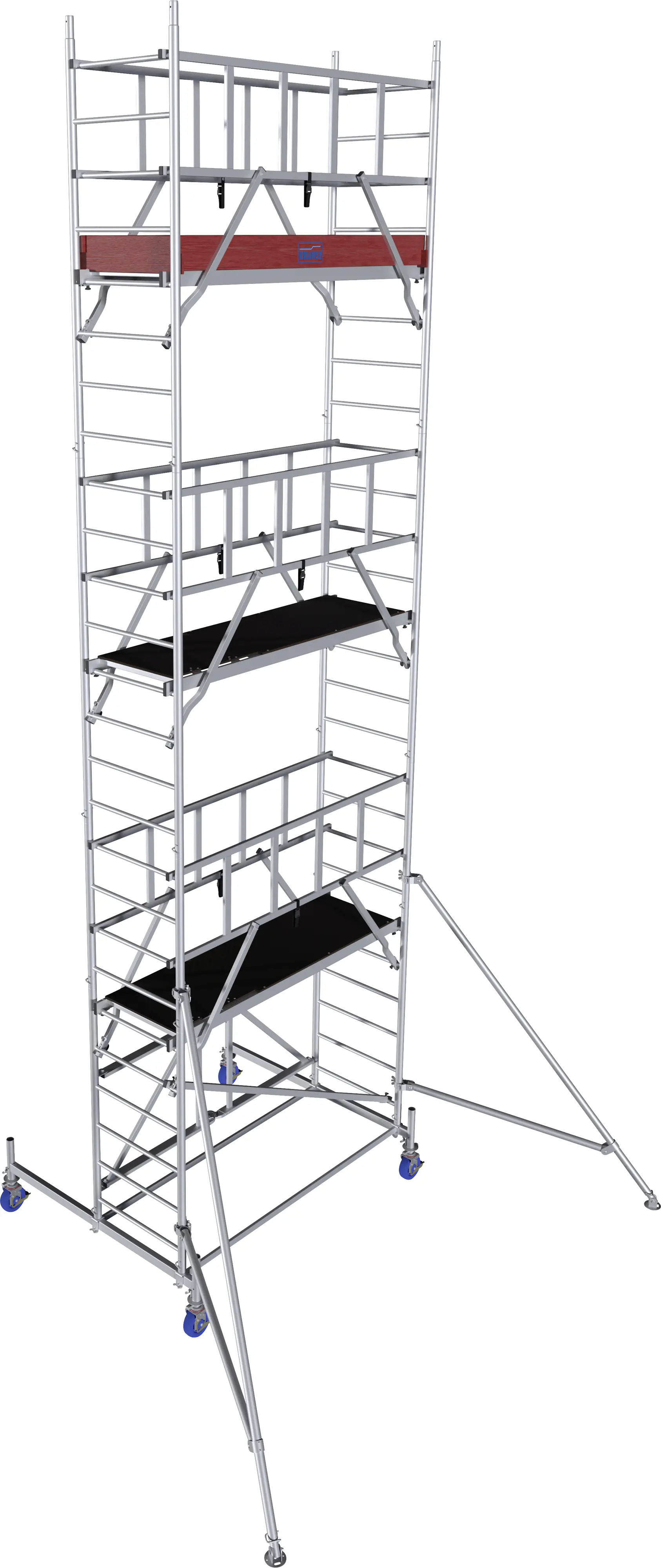 Krause Faltgerüst MONTO ProTec XS Aluminium 7,80 m