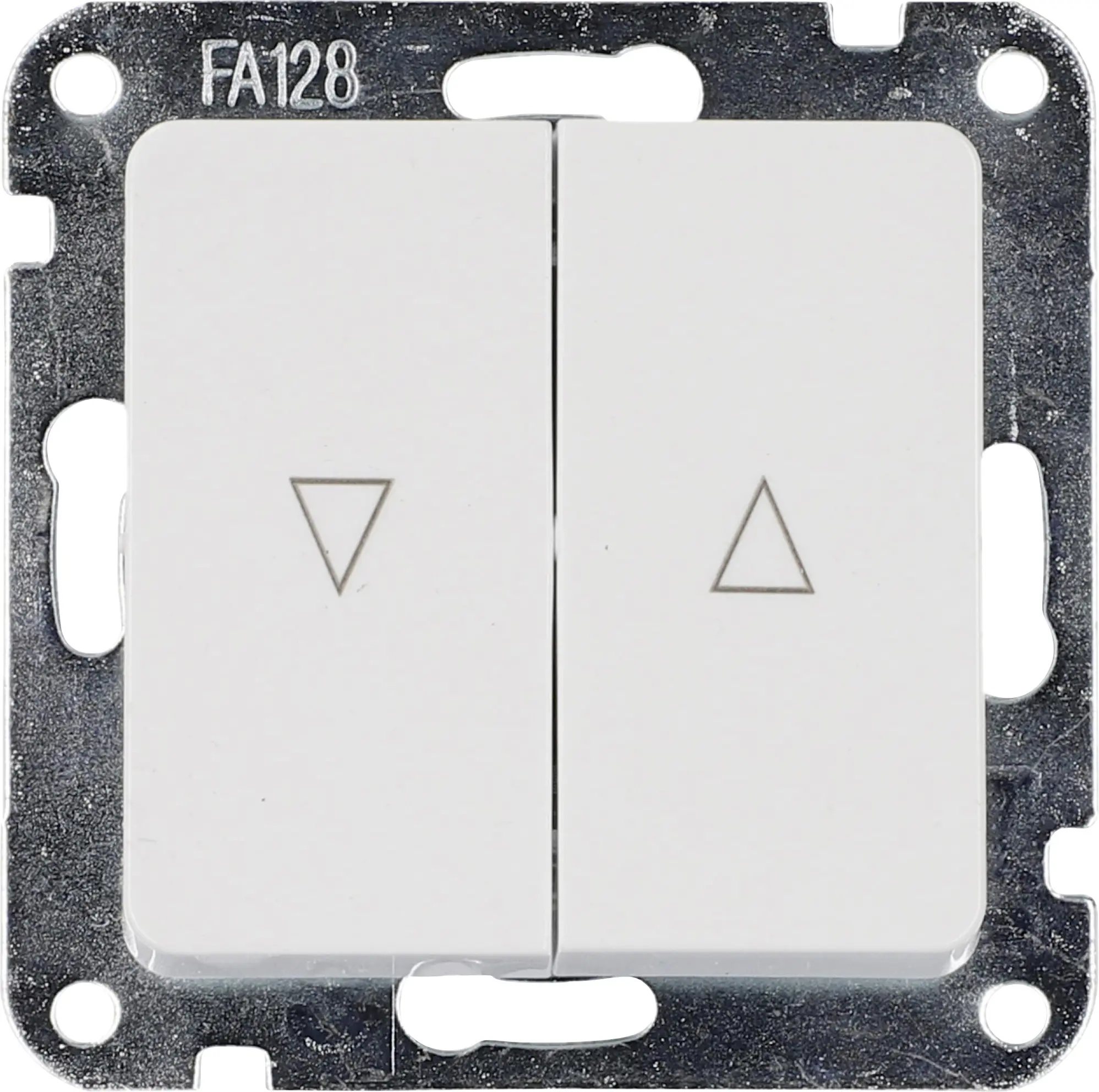 Unitec Jalousientaster LeMans ultraweiß Schaltereinsatz